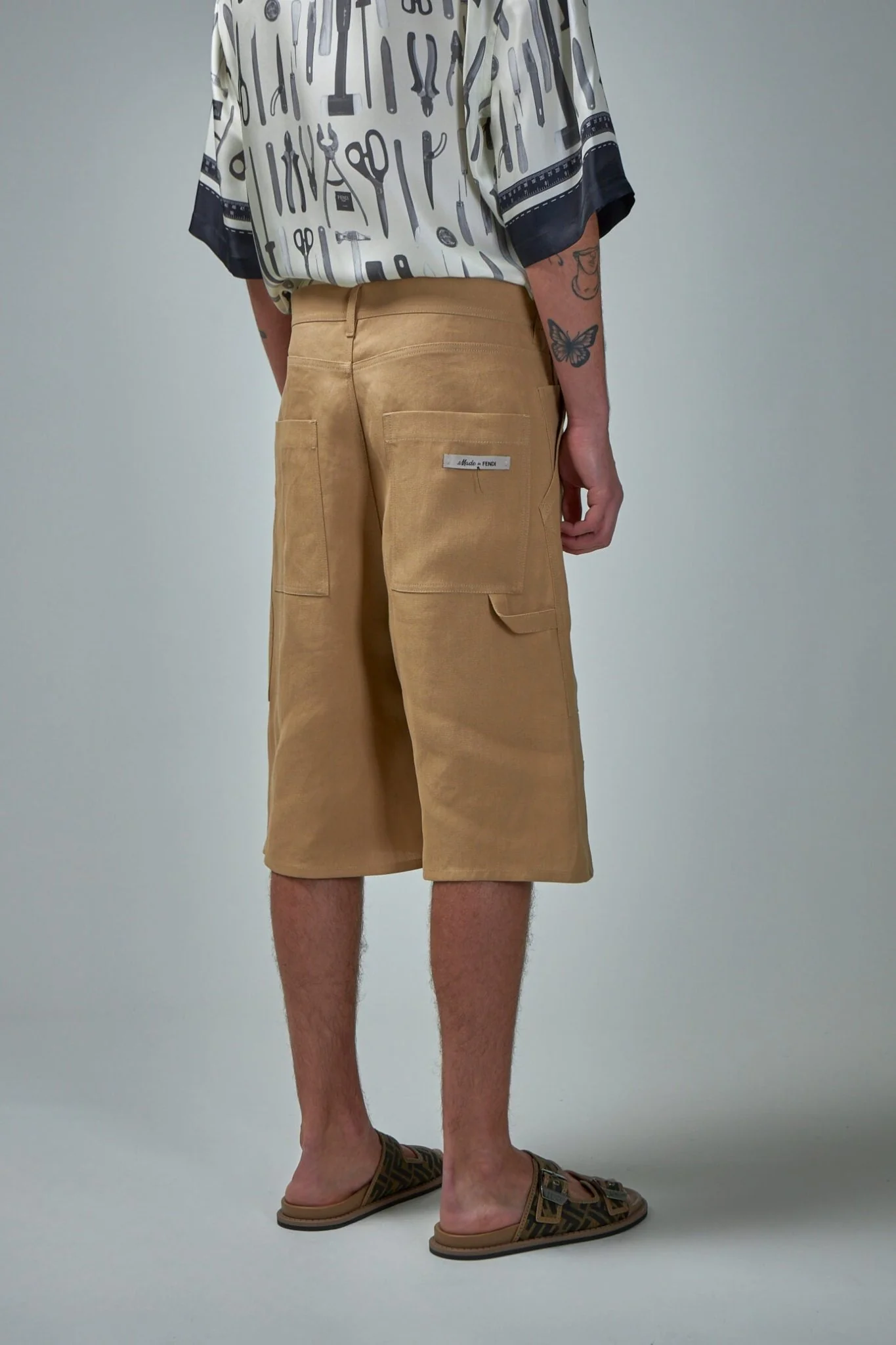 Canvas Bermuda Short Pants - Image 3