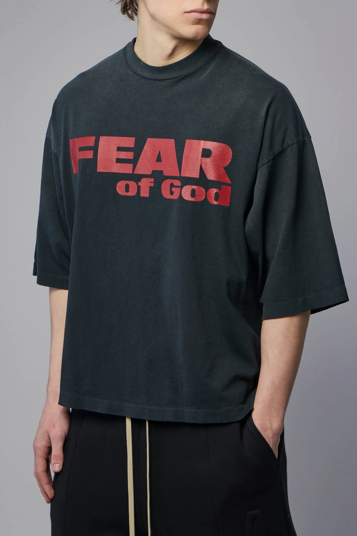 Relaxed 'Fear Of God' Tee - Image 3
