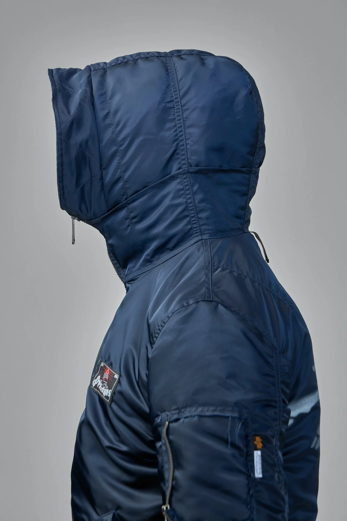 Bomber Jacket with Patch Pockets - Image 5