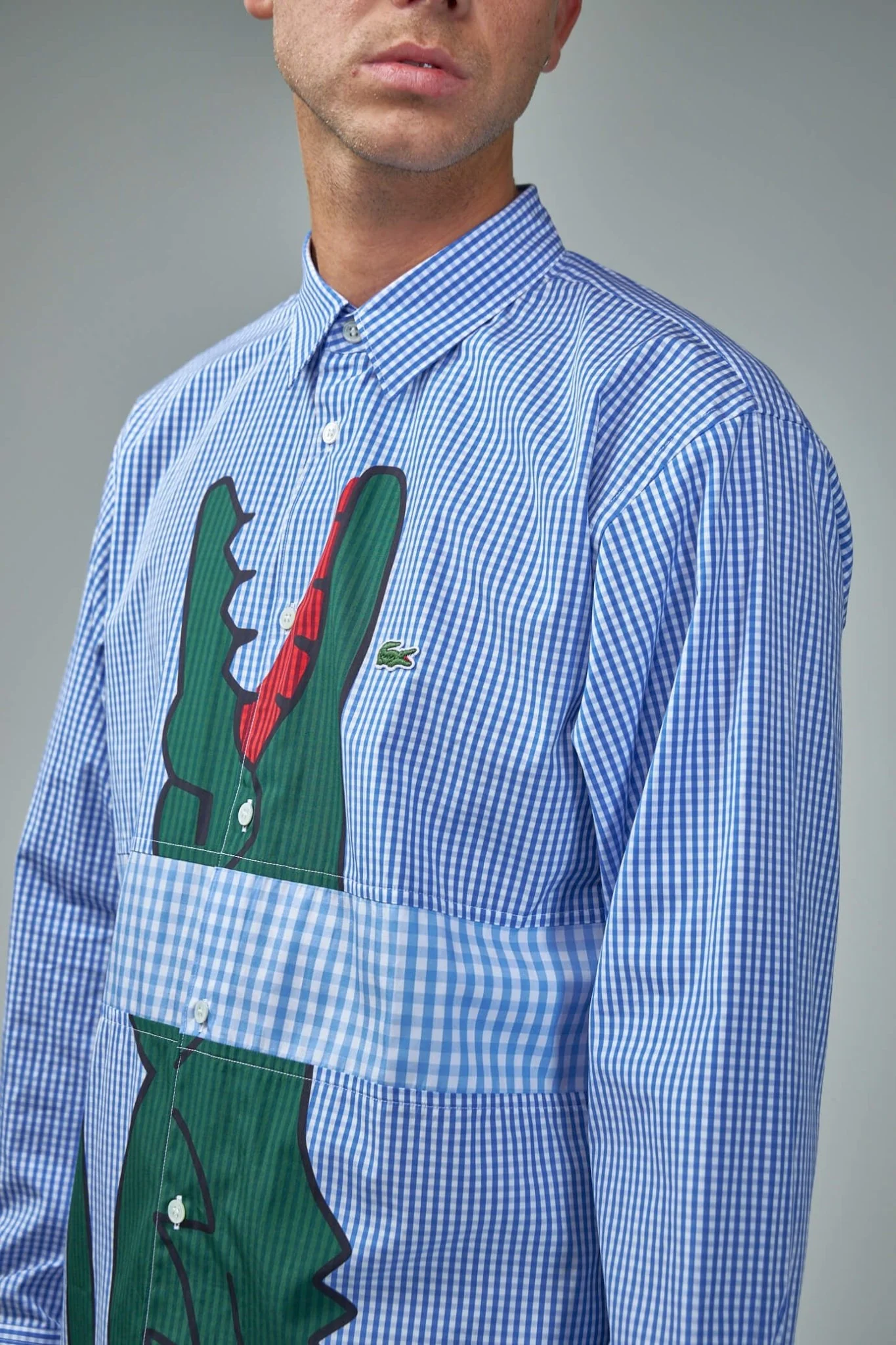 Men Shirt Woven Check - Image 4