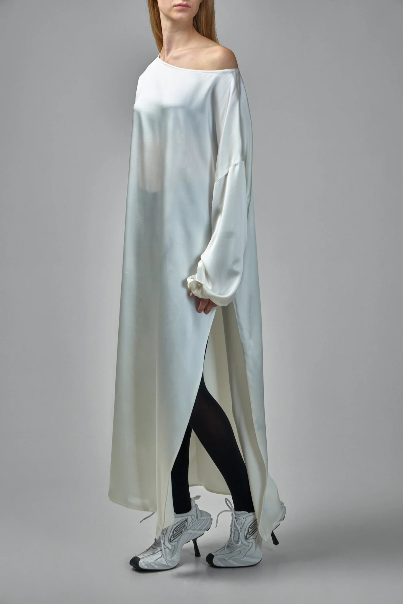 Flag Big Satin Dress - Image 4