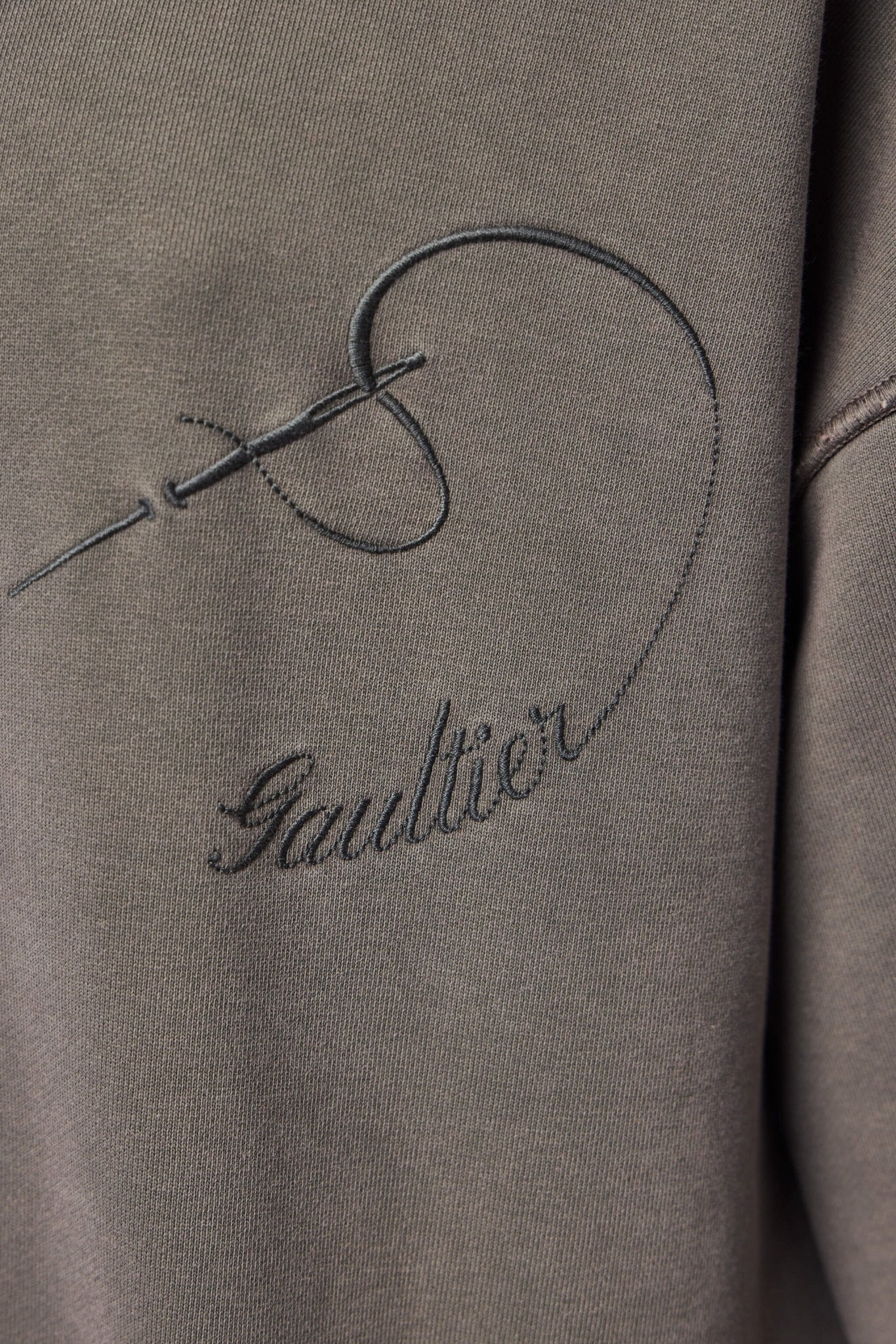 Long Sleeve Embroidered Sweatshirt - Image 5