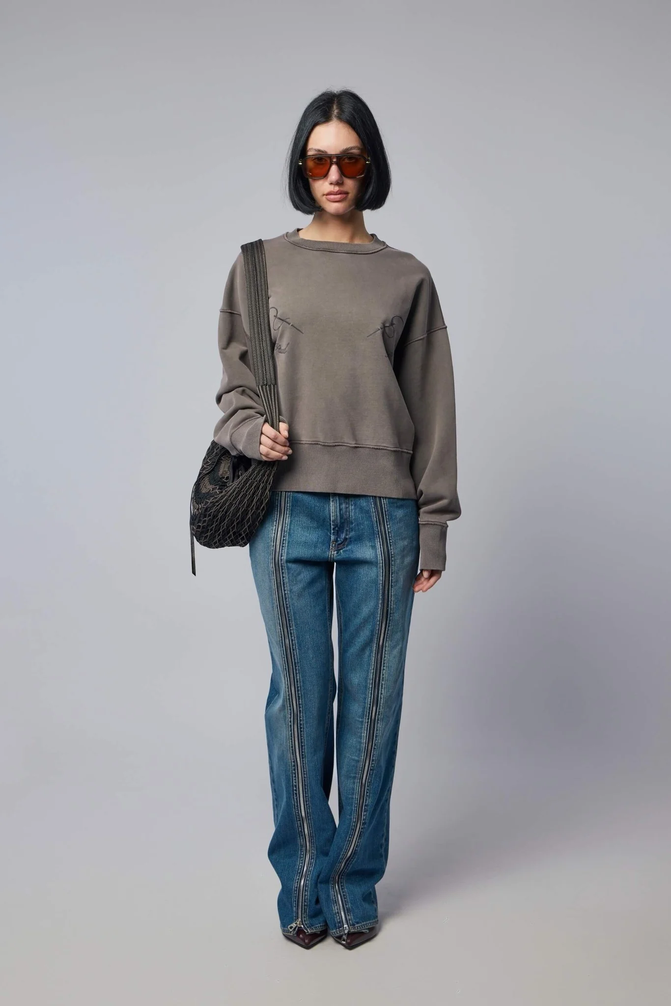 Long Sleeve Embroidered Sweatshirt - Image 6