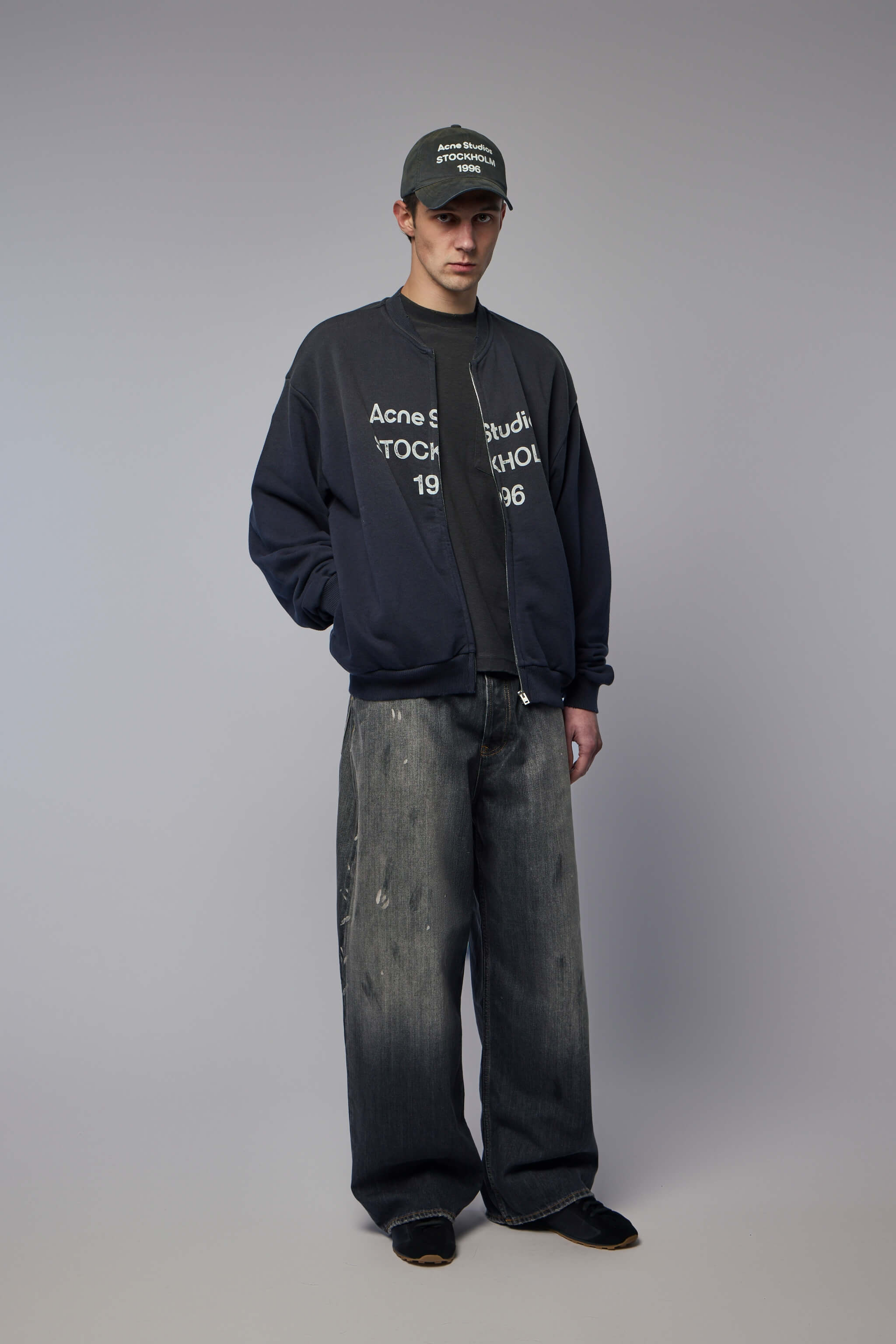 Washed Zip-up Cardigan - Image 6