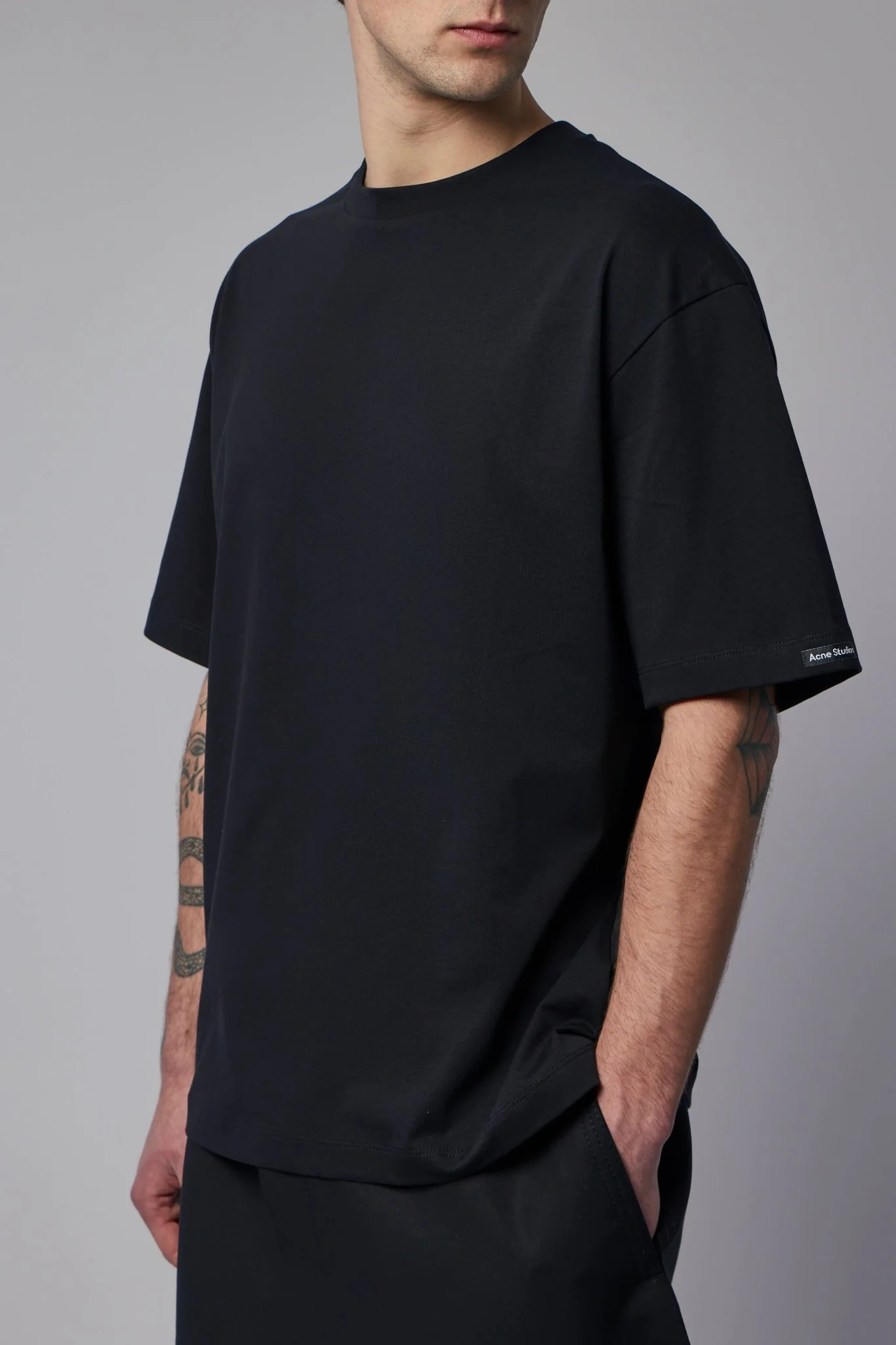 Satin Logo T-shirt - Relaxed - Image 3