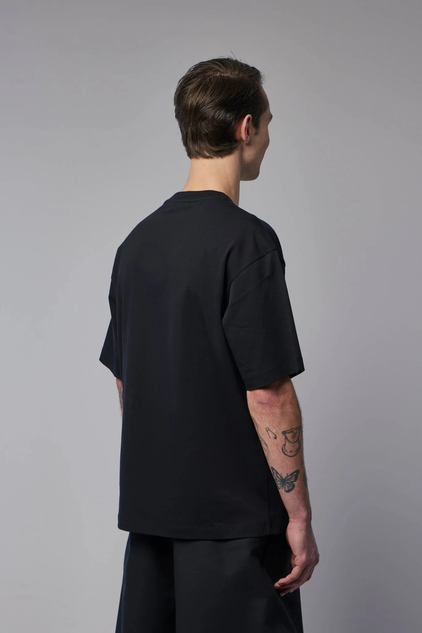 Satin Logo T-shirt - Relaxed - Image 5