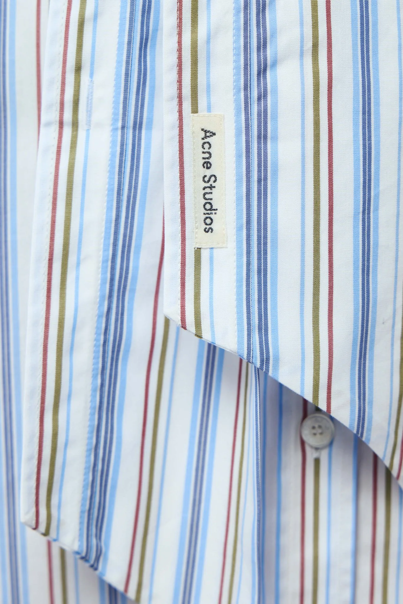 Striped Shirt Dress - Image 5