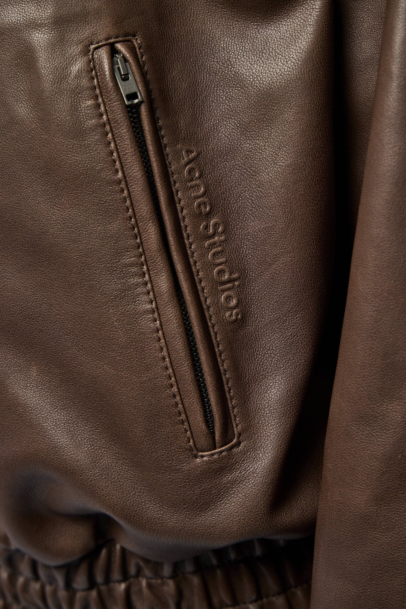 Leather Blouson - Image 4