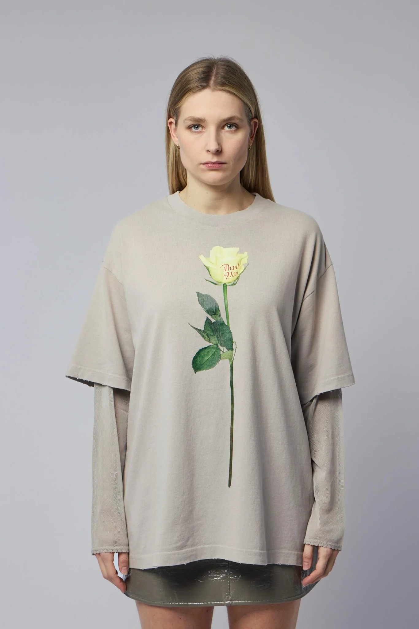 Layered Graphic T-shirt - Image 2