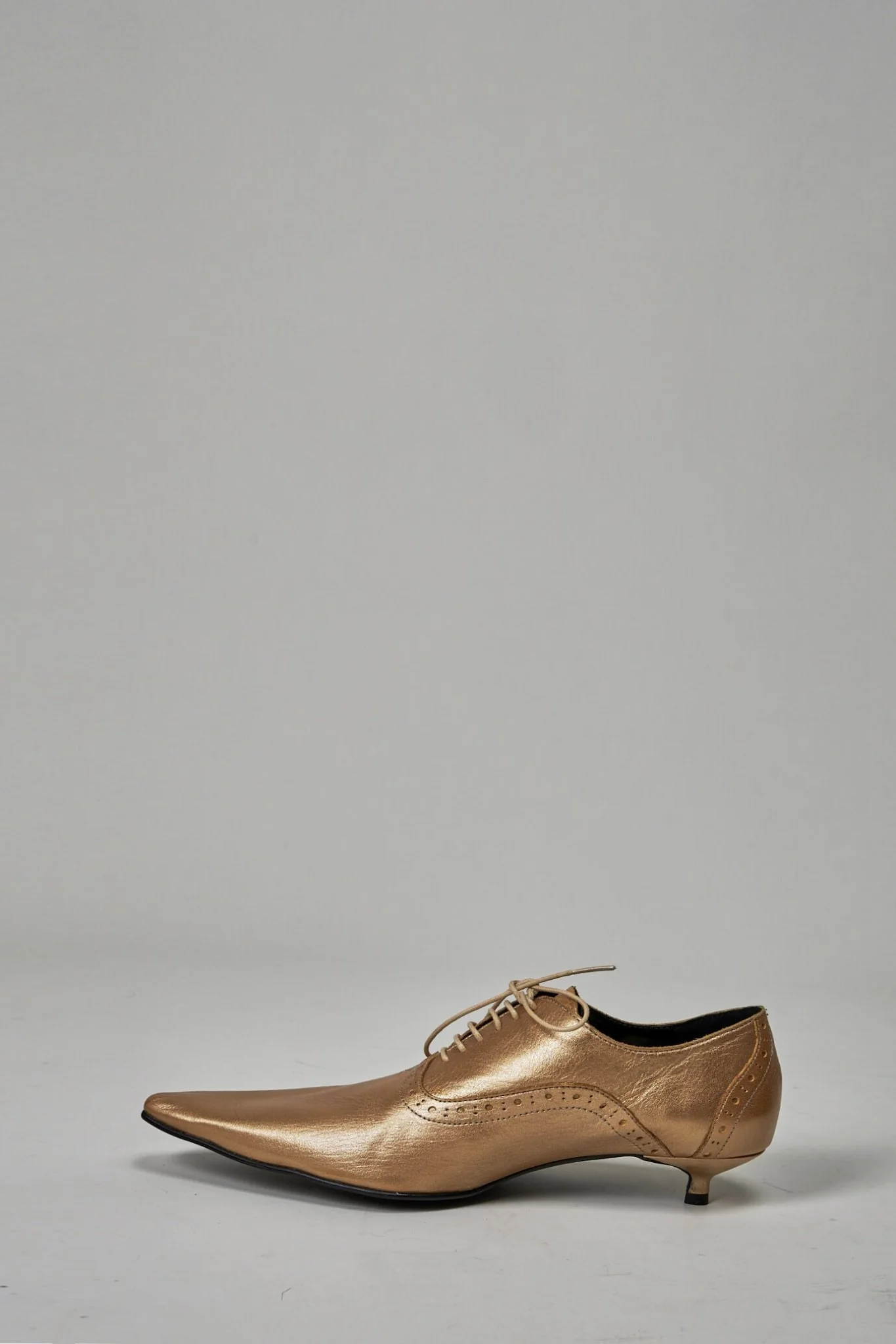 Ladies Acces Gold Heels - Image 3