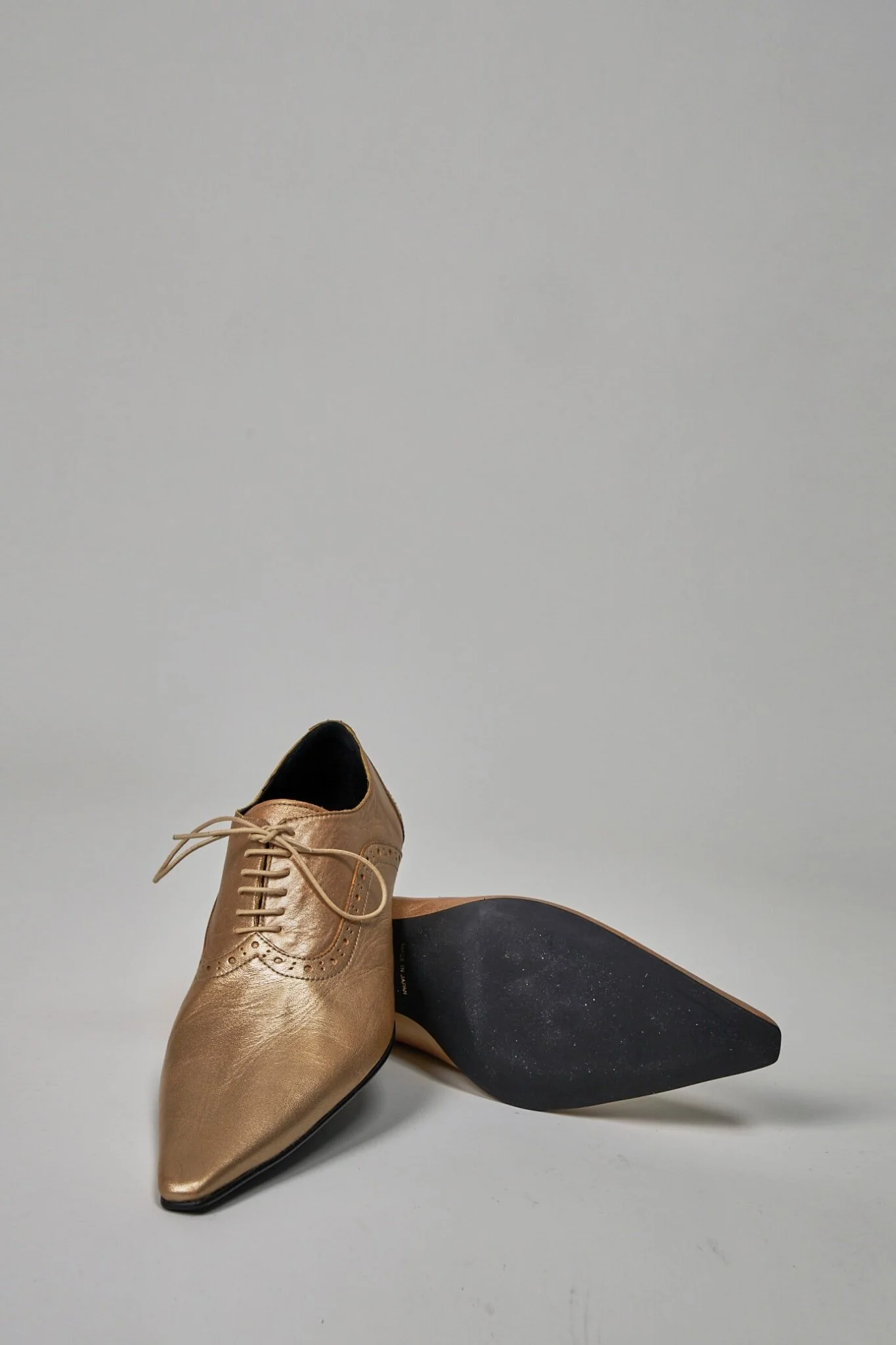 Ladies Acces Gold Heels - Image 4