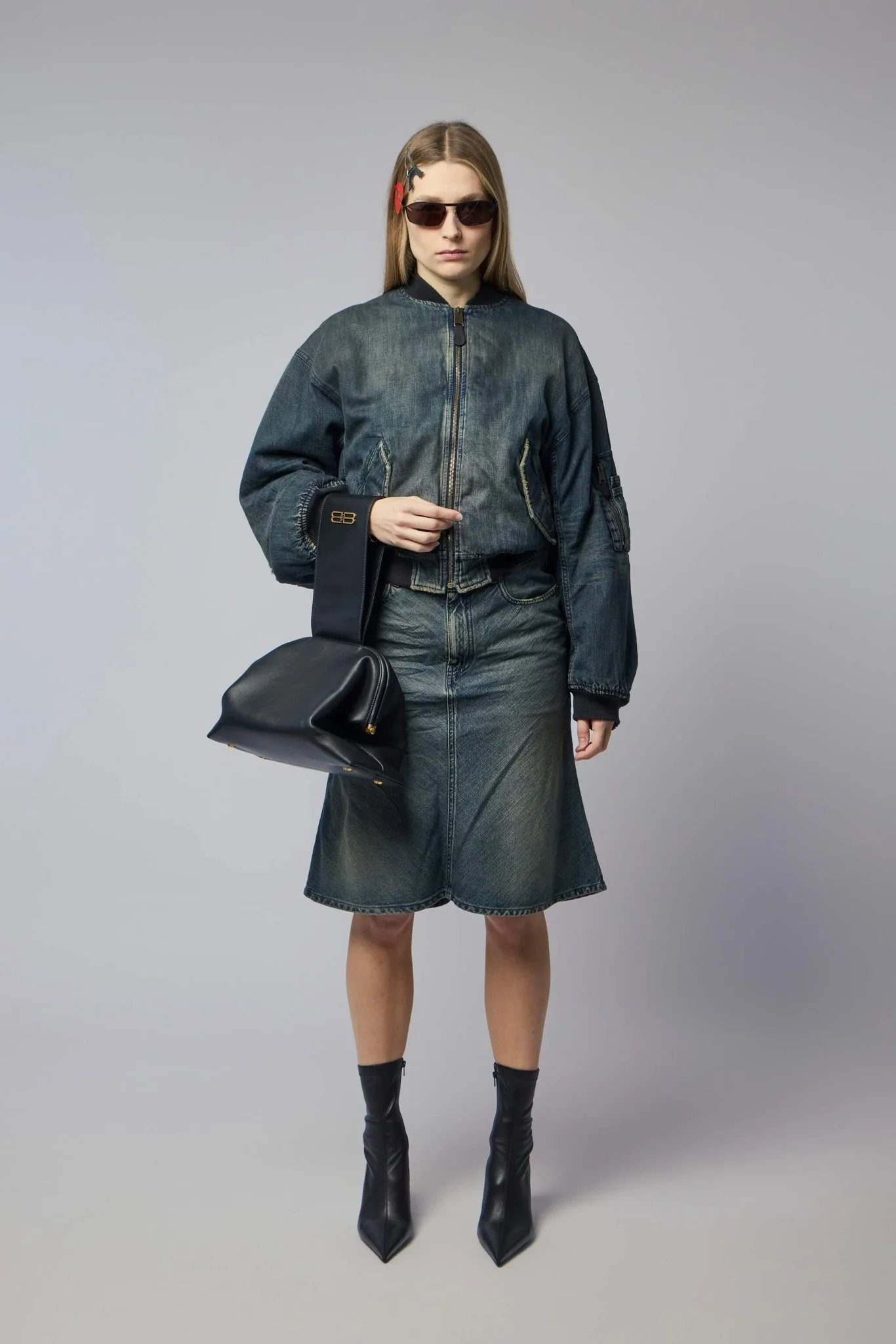 Godet Midi Skirt - Image 6