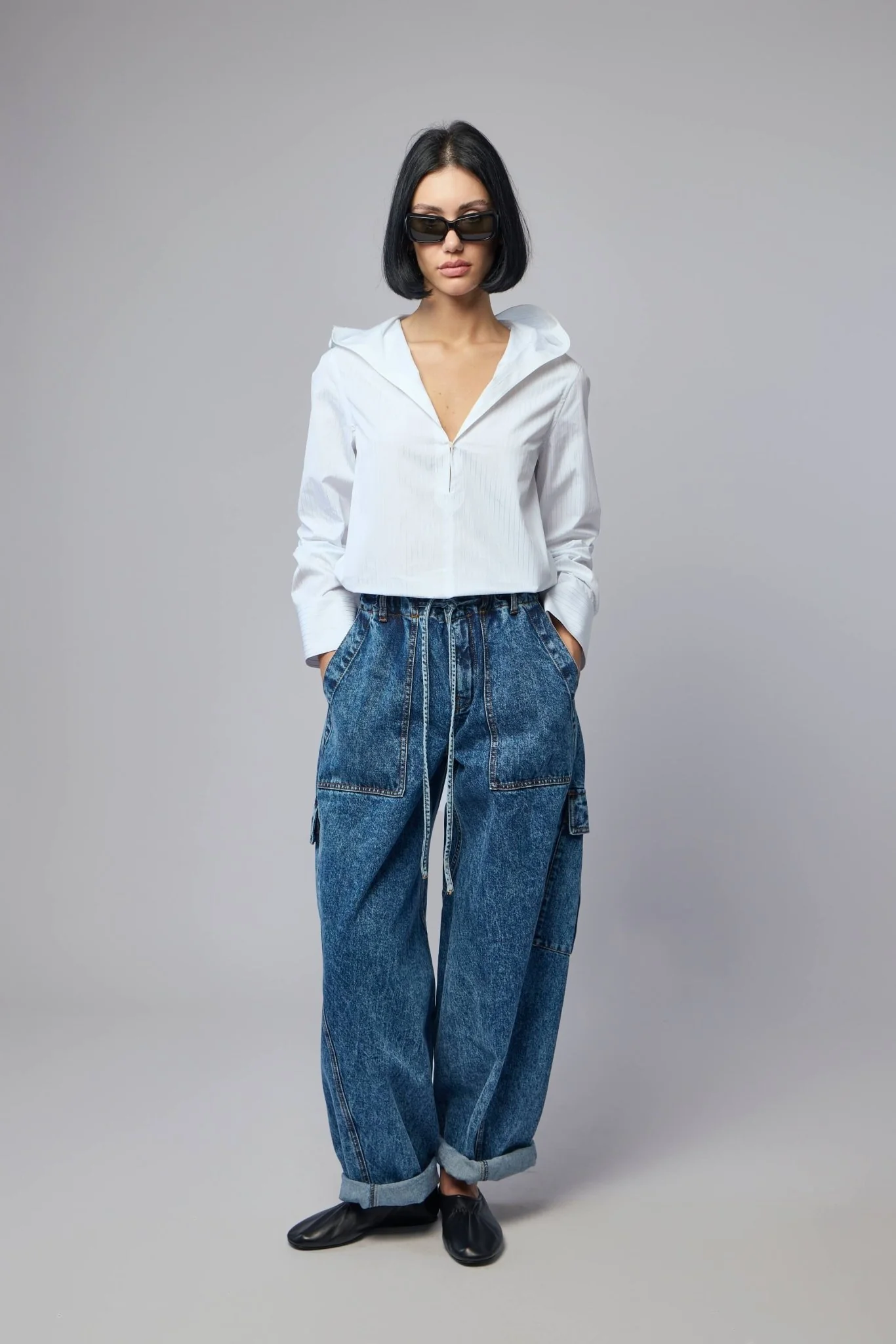 Hooded Poplin Shirt - Image 7