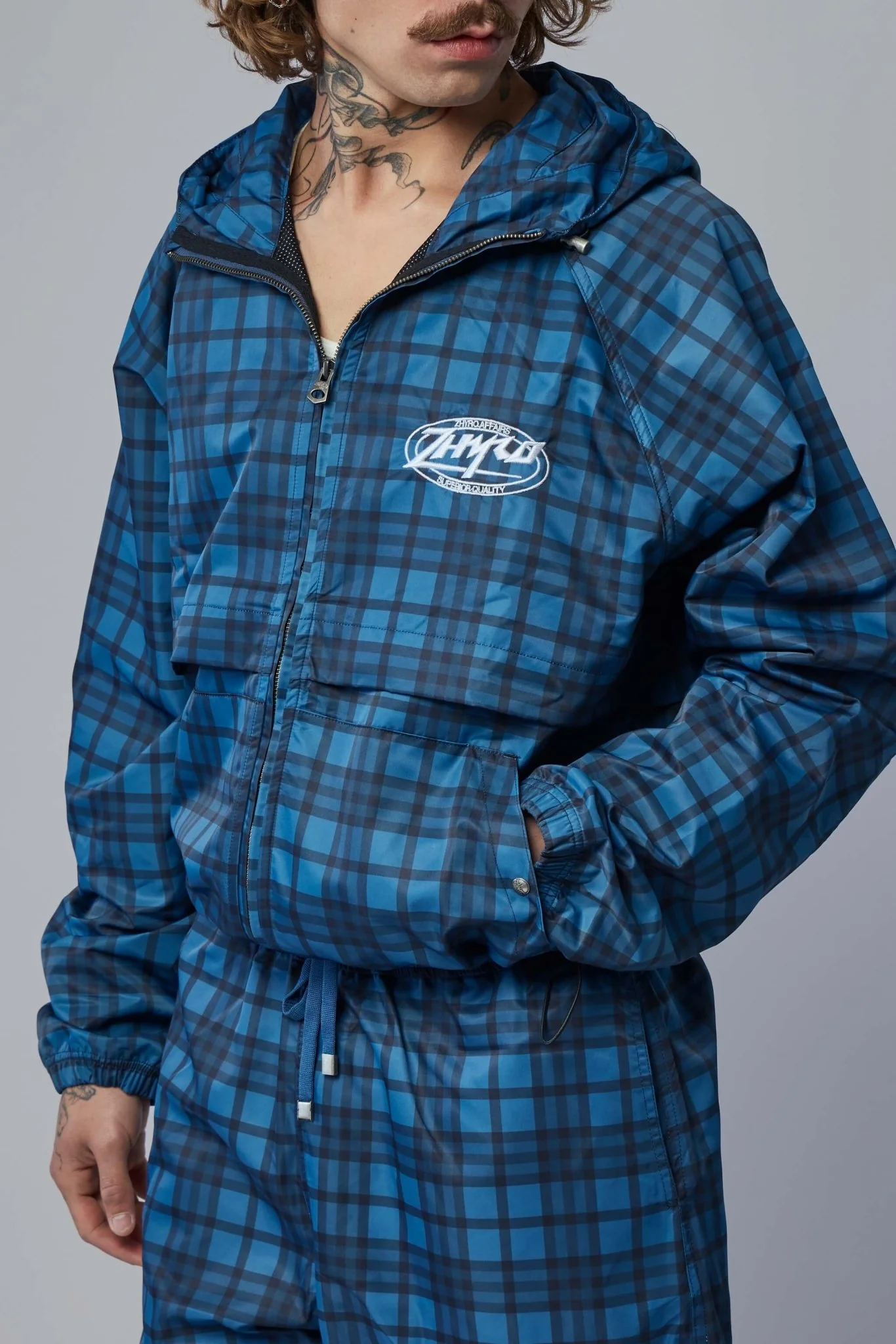 Hooded Windbreaker Jacket - Image 3