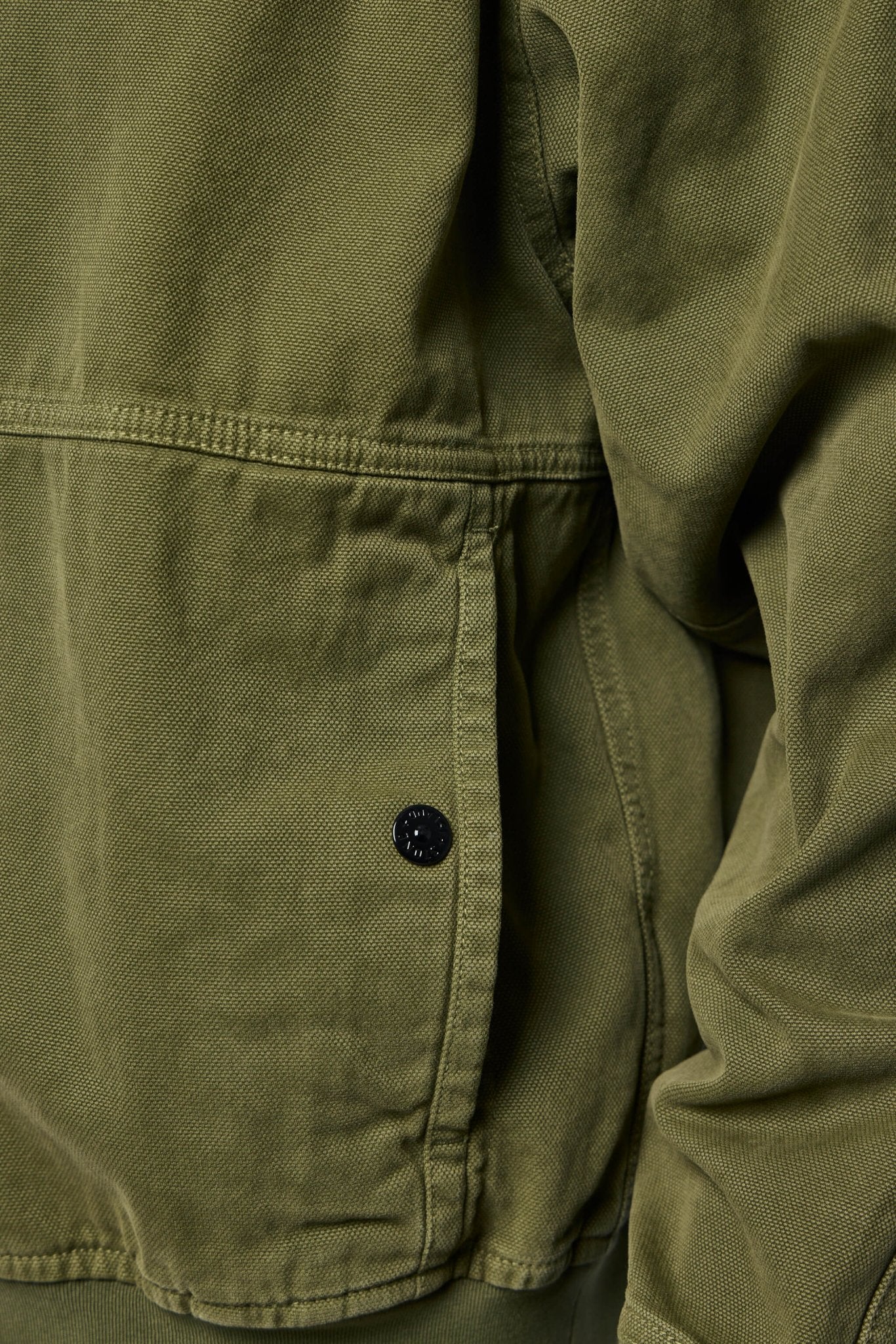 Oversized Fit Zip-up Hooded Jacket - Image 4