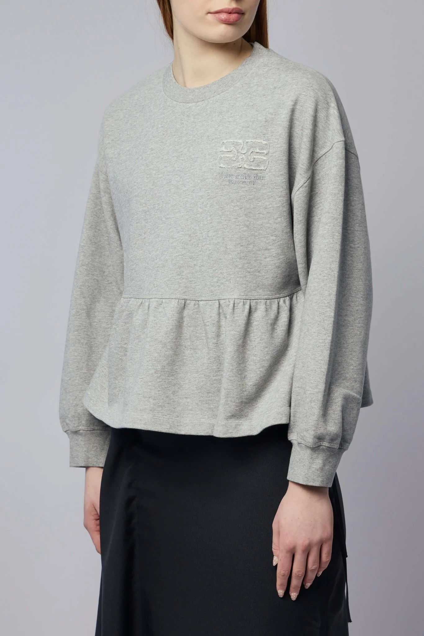 Isoli Crewneck with Peplum - Image 3