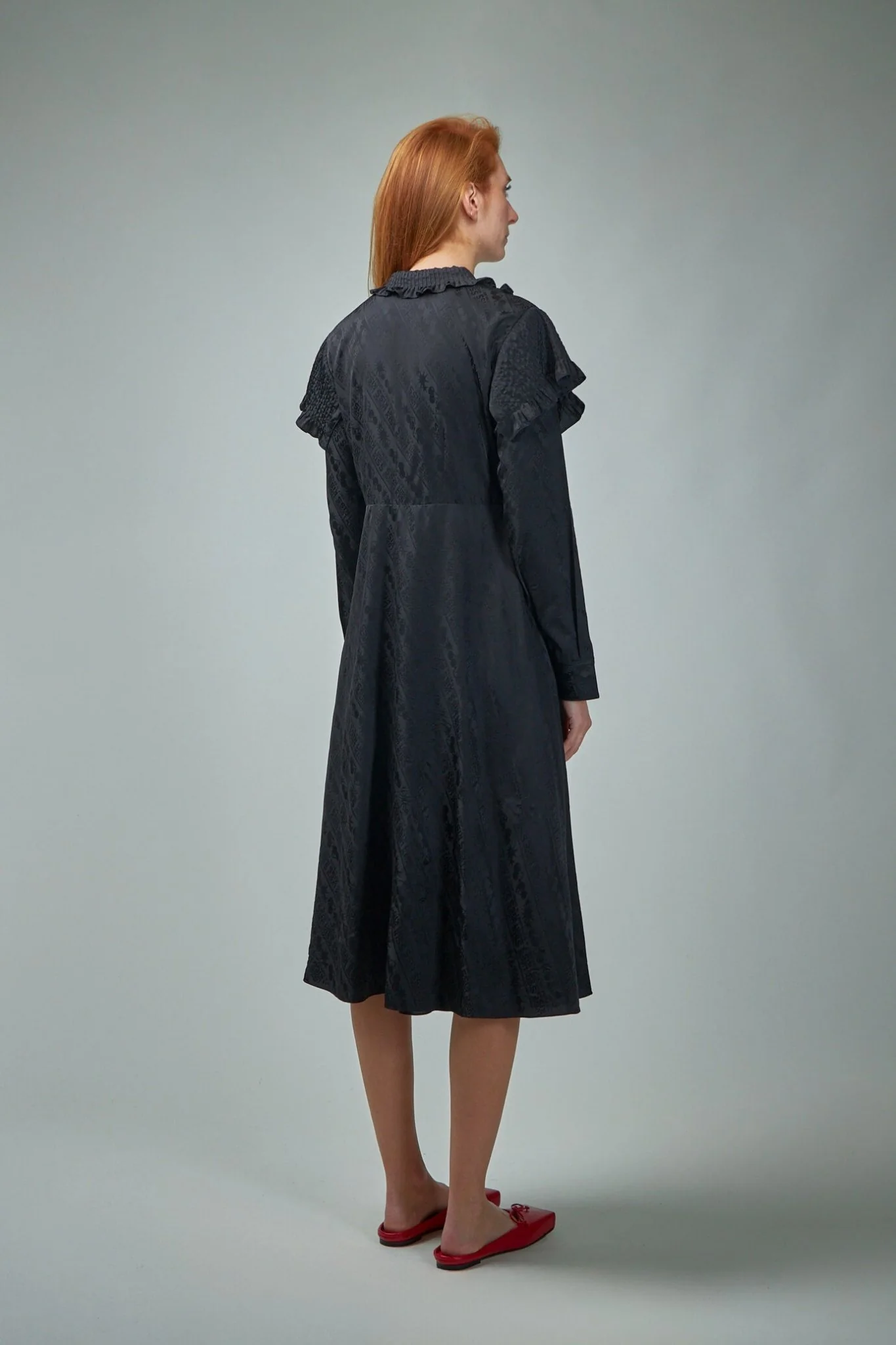 Graphic Print Midi Dress - Image 3