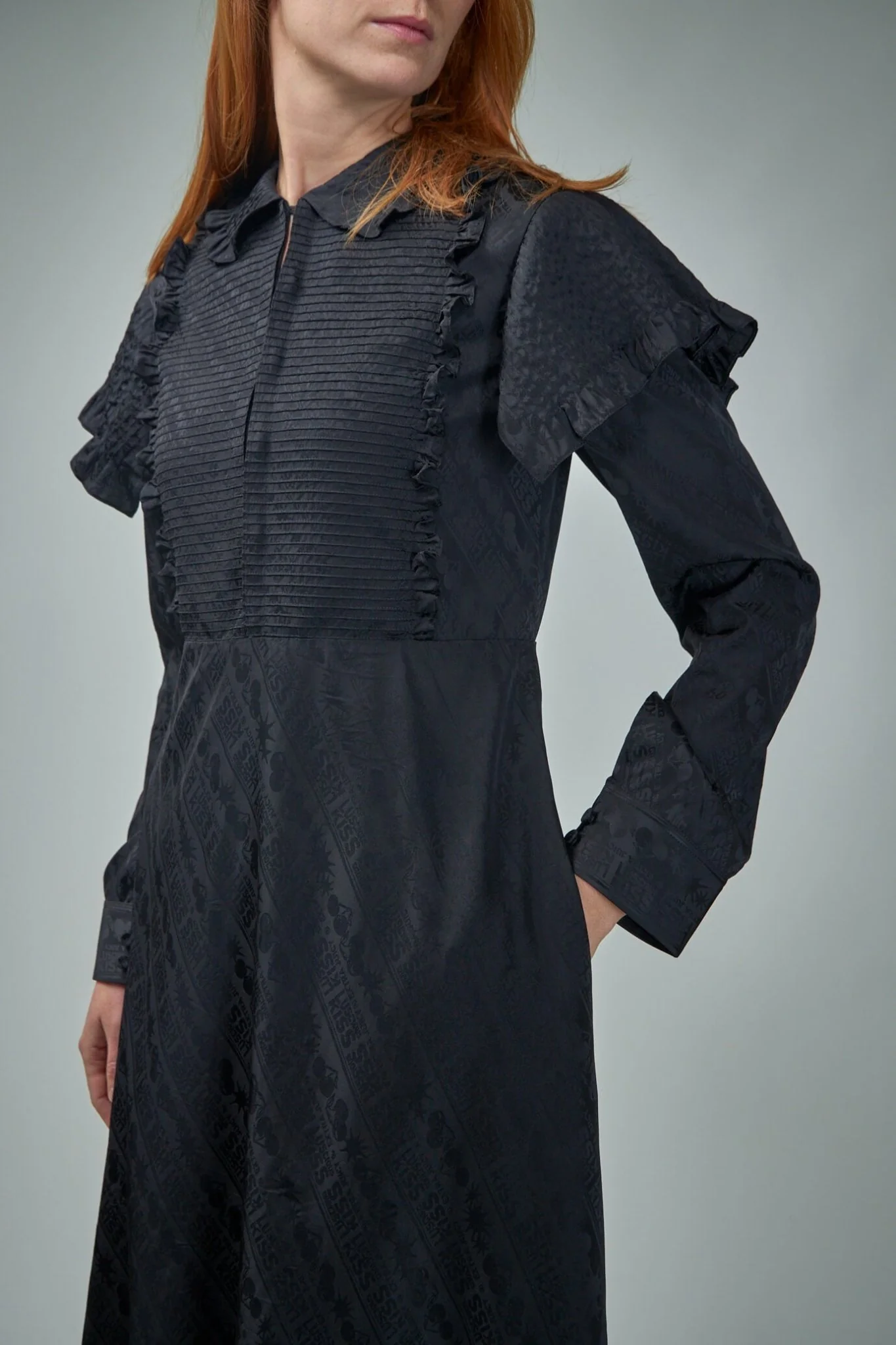 Graphic Print Midi Dress - Image 4