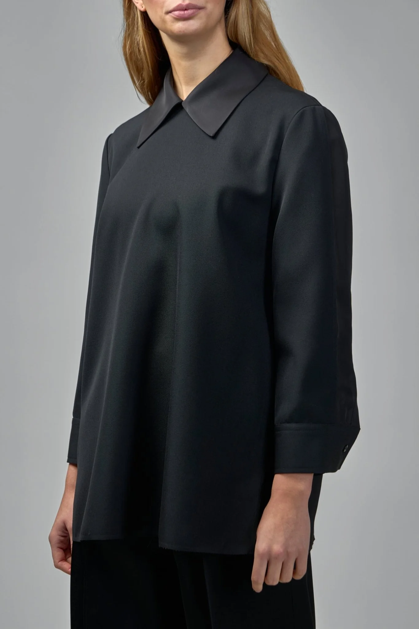 Wool Top With Collar - Image 4