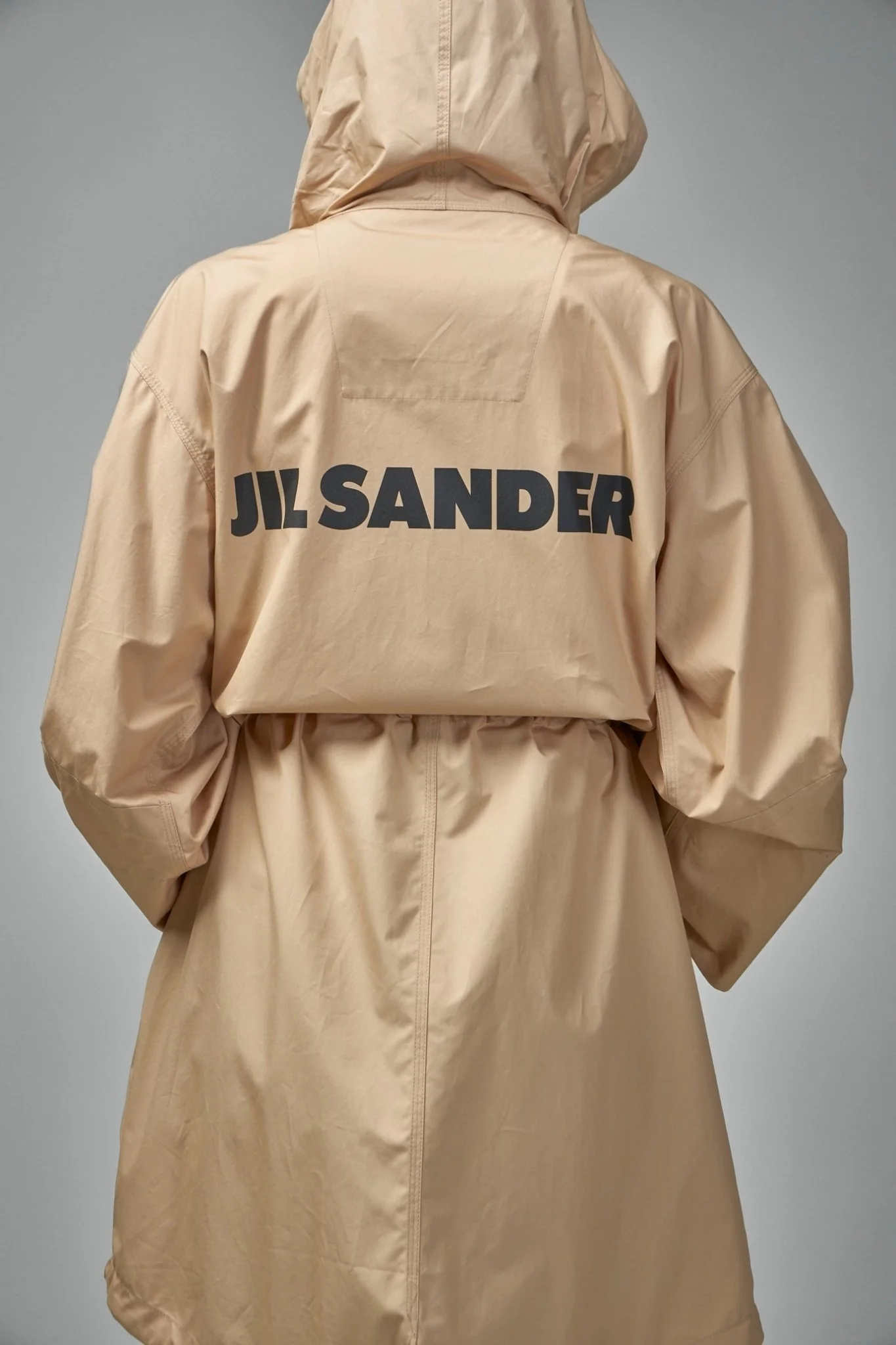 Cotton Hooded Trench Coat - Image 5