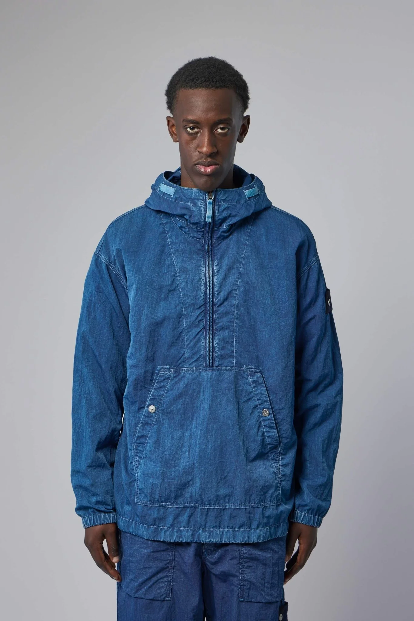 Denim Hooded Jacket - Image 2