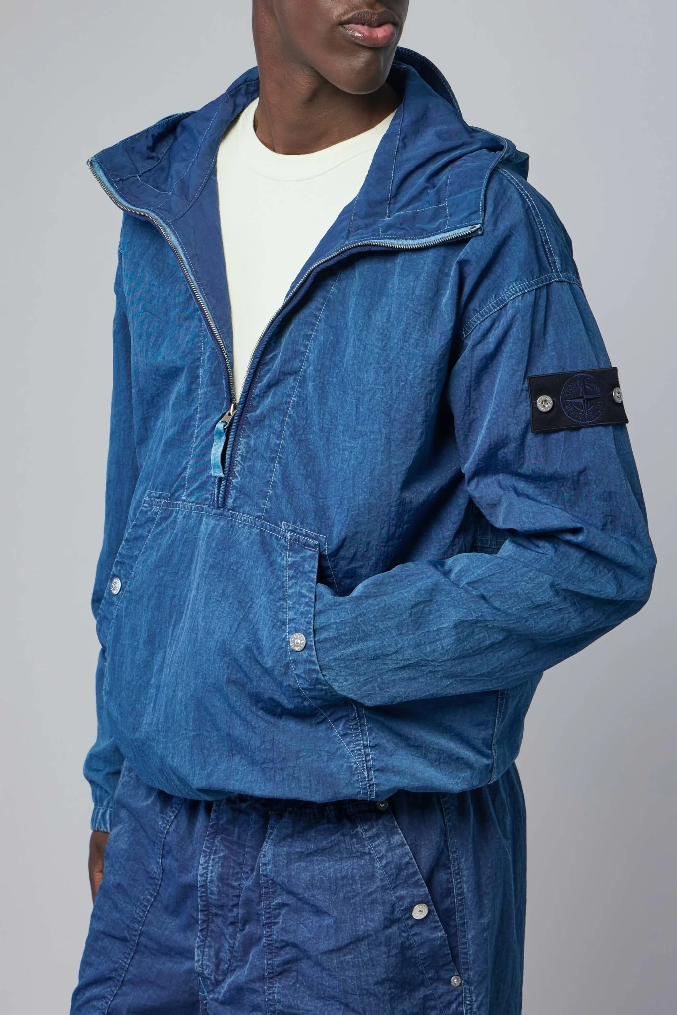 Denim Hooded Jacket - Image 3