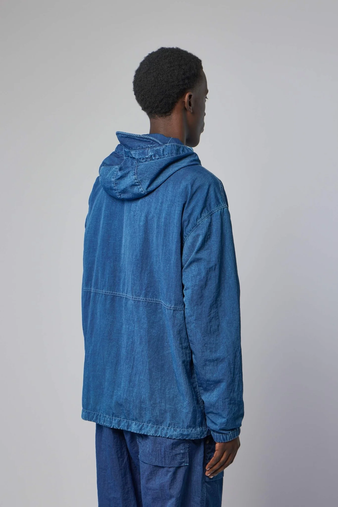 Denim Hooded Jacket - Image 5