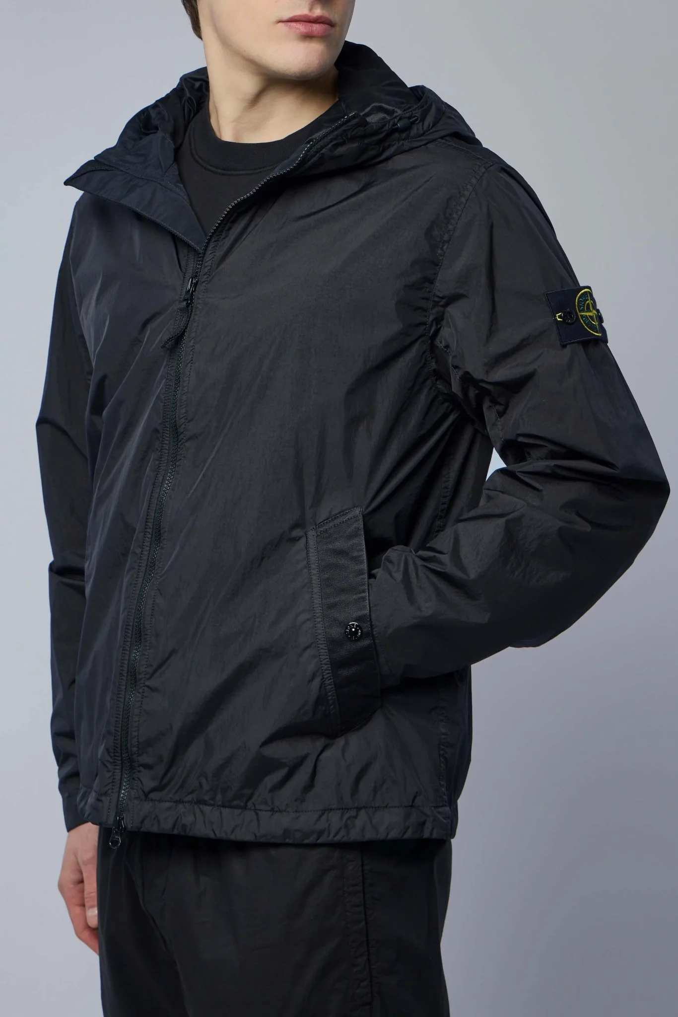 Hooded Jacket Crinkle Reps Ny - Image 3