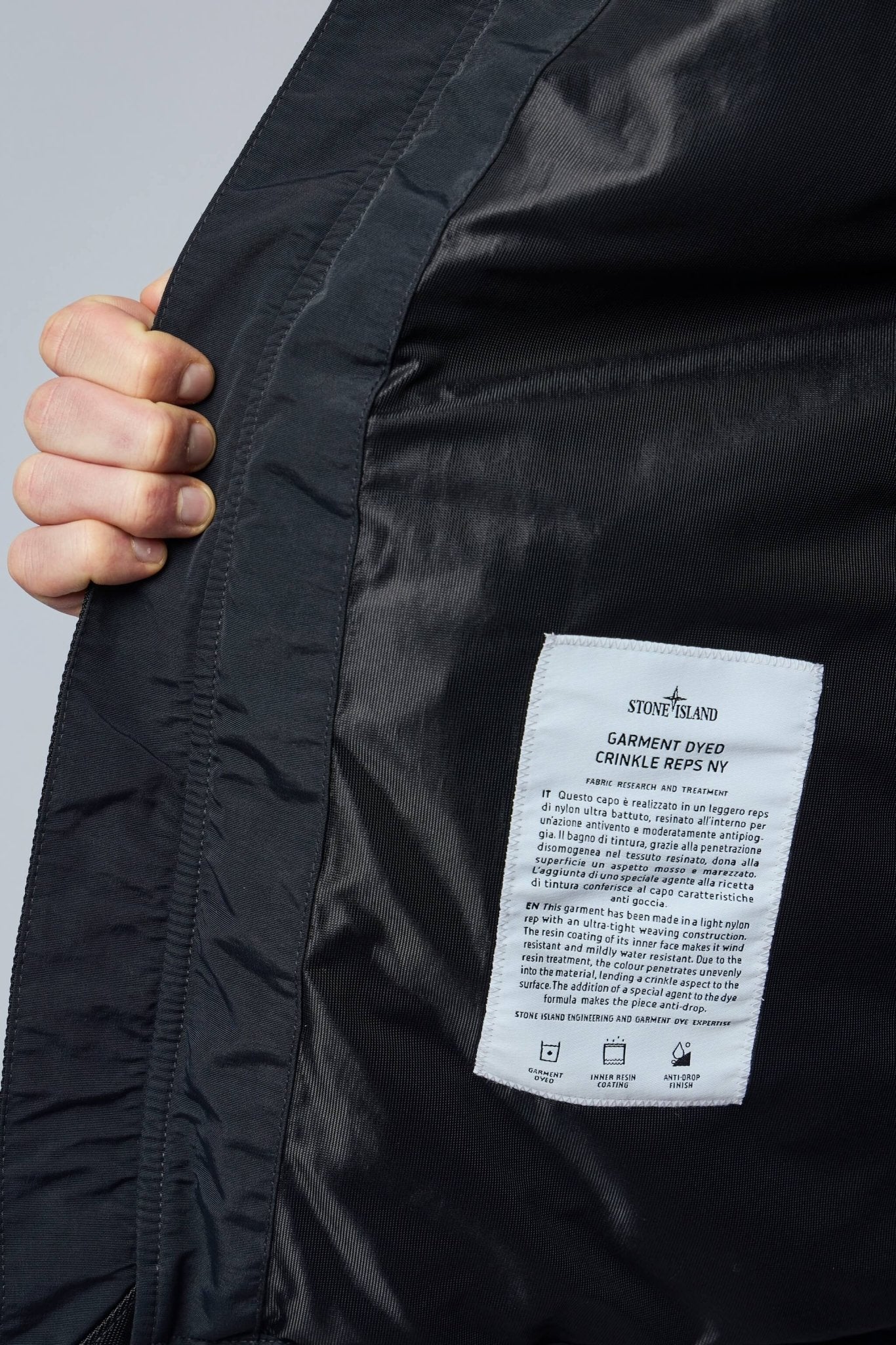 Hooded Jacket Crinkle Reps Ny - Image 7