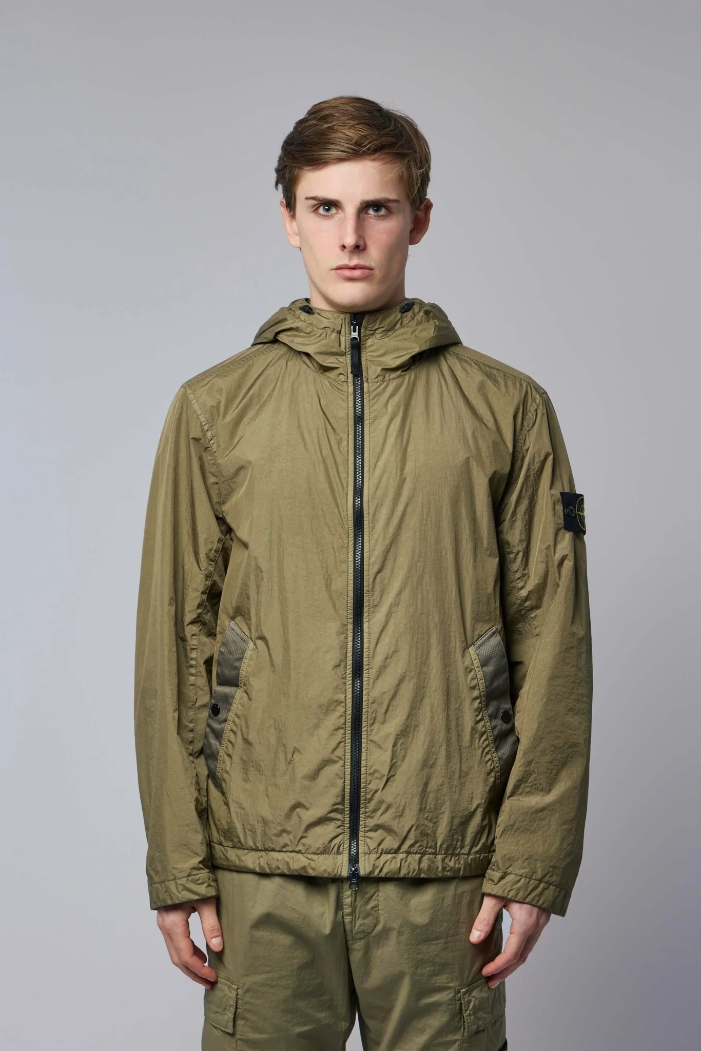 Hooded Jacket Crinkle Reps Ny - Image 2