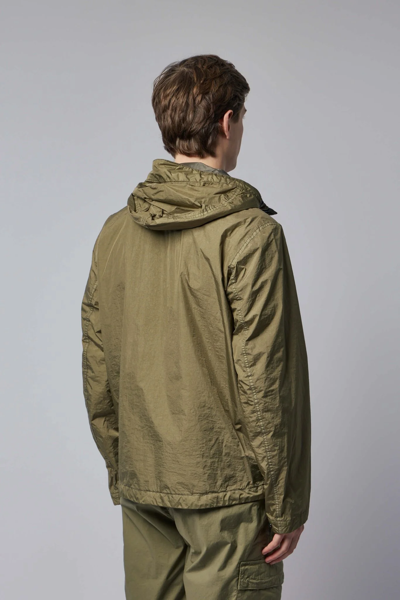 Hooded Jacket Crinkle Reps Ny - Image 5