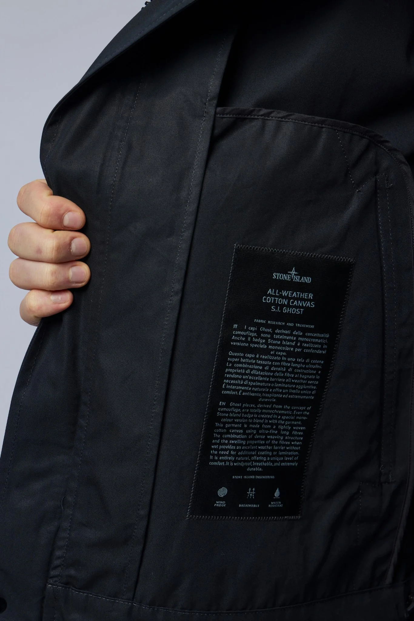All-weather Cotton Canvas_s.i. Ghost - Image 7