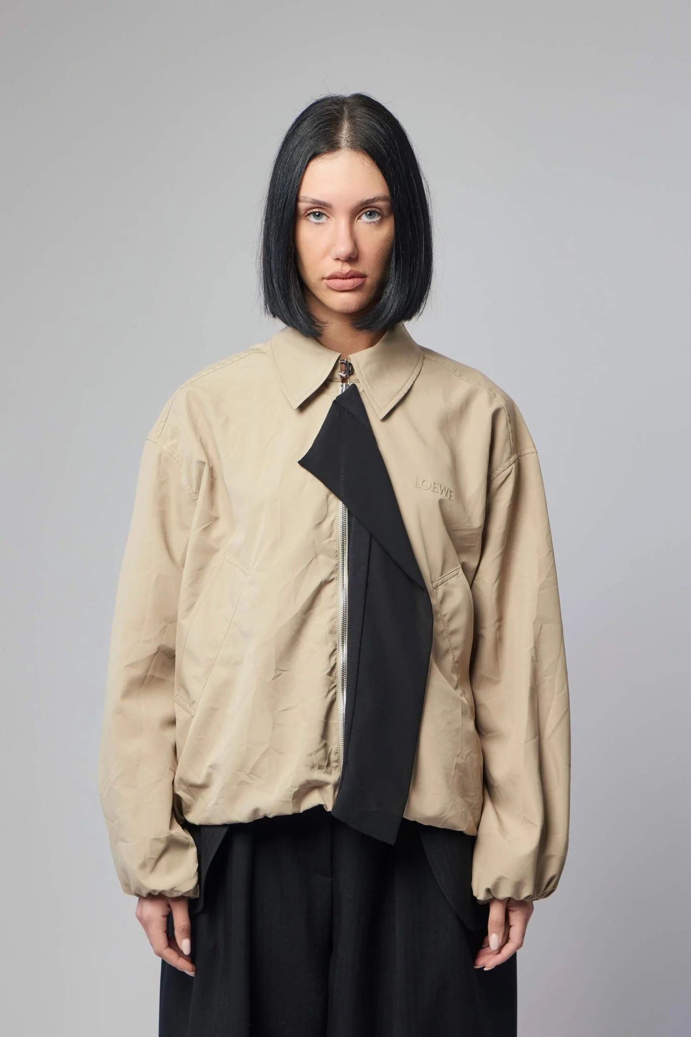 Polyester Bomber Jacket - Image 2
