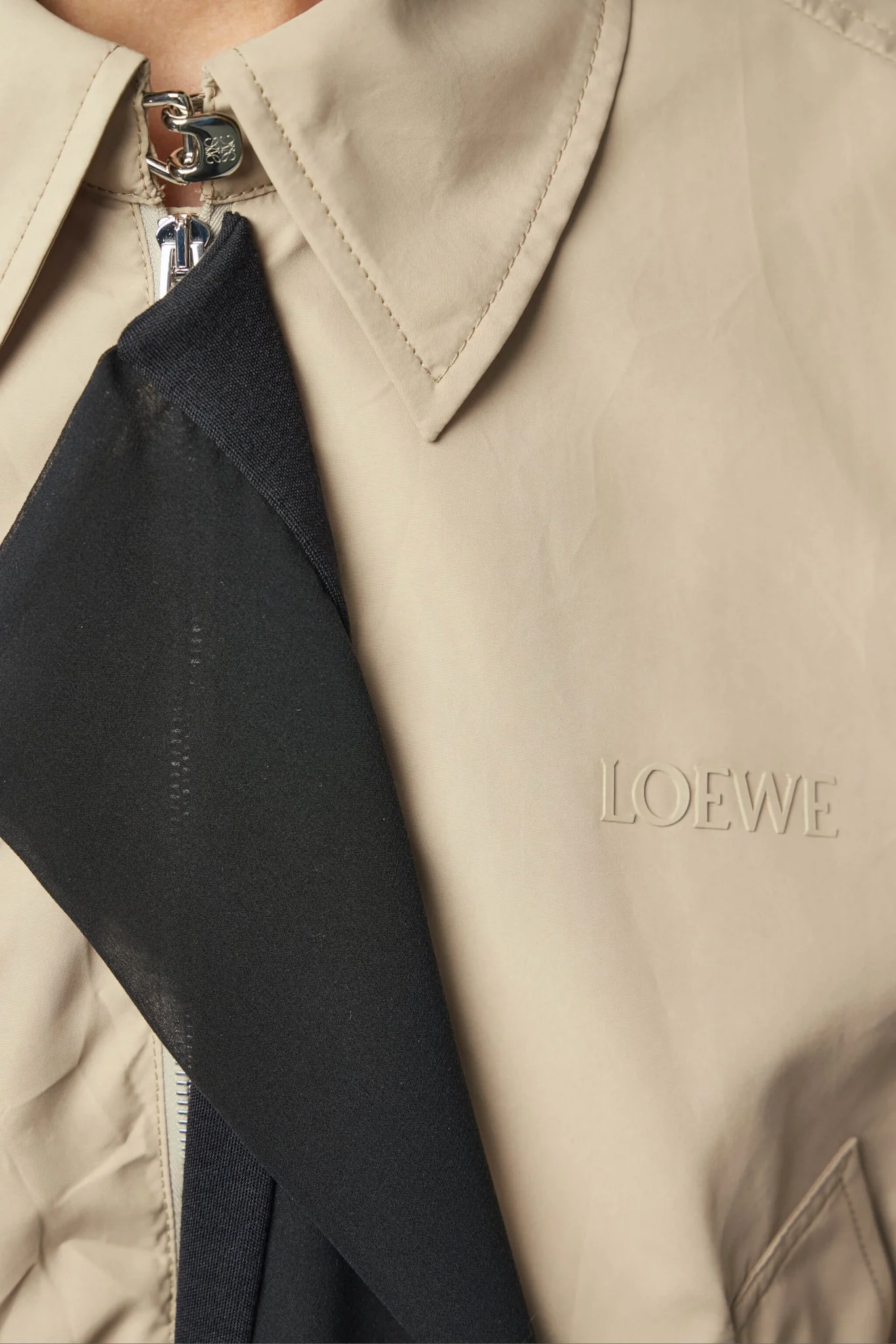 Polyester Bomber Jacket - Image 4