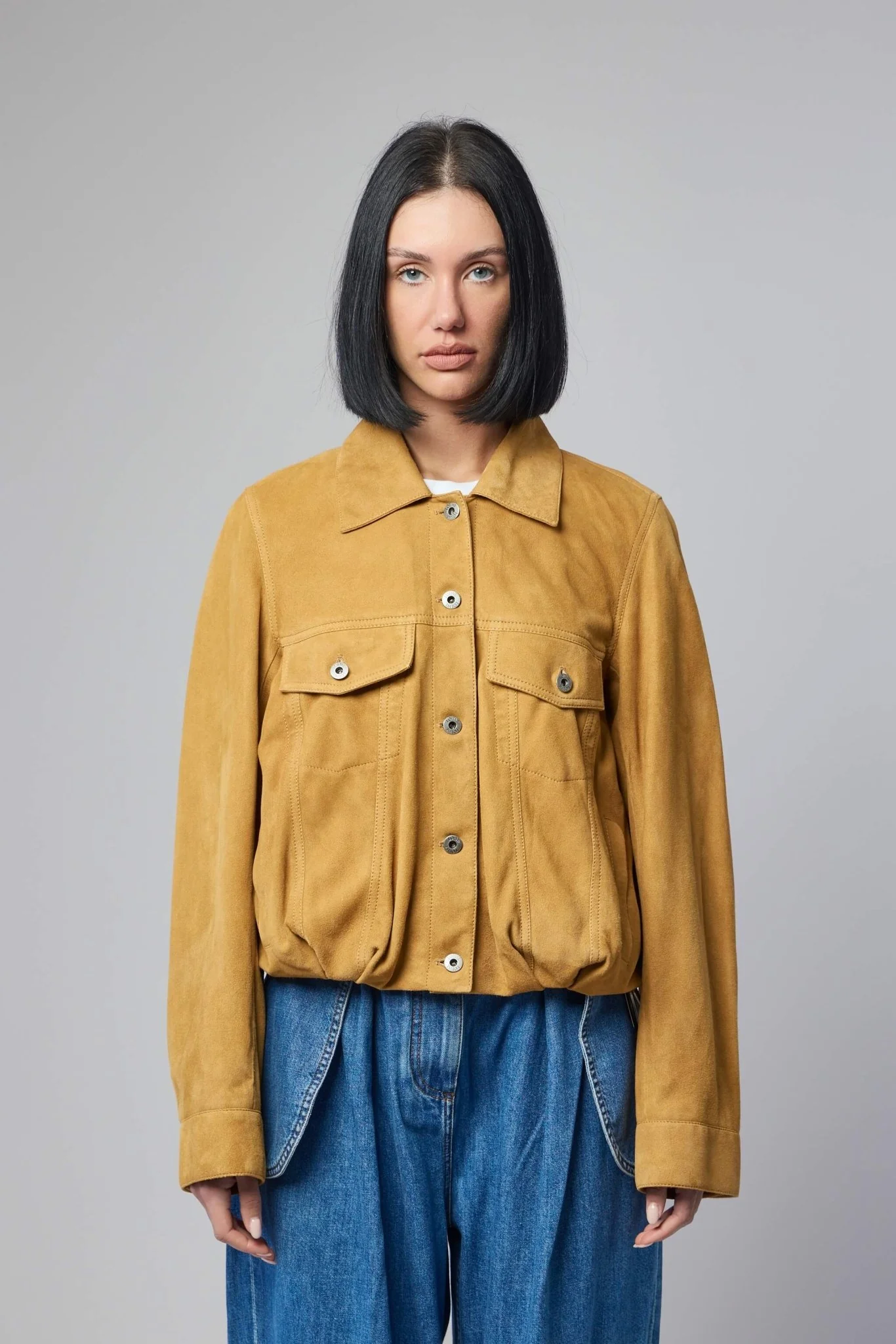 Suede Leather Jacket - Image 2