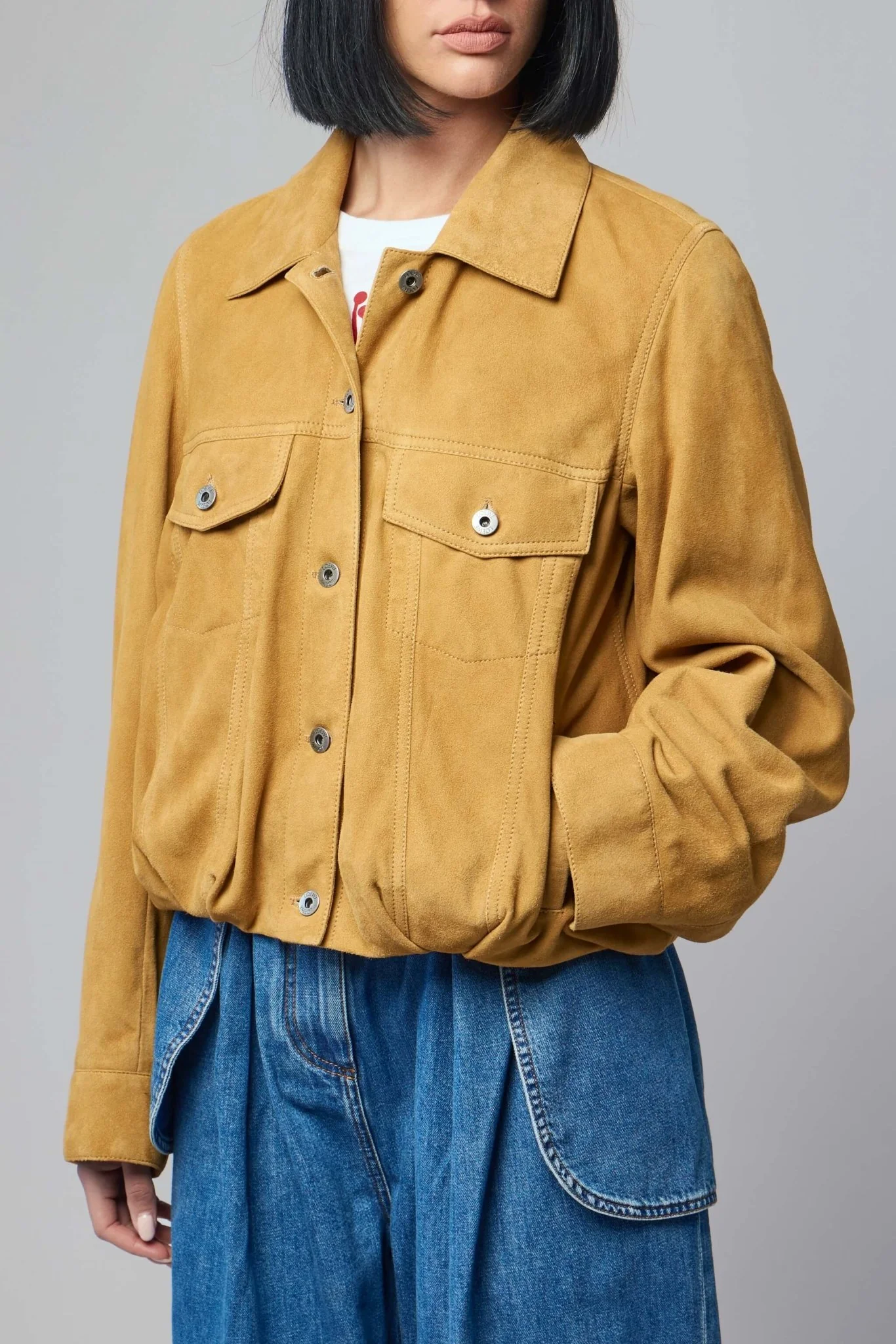 Suede Leather Jacket - Image 3