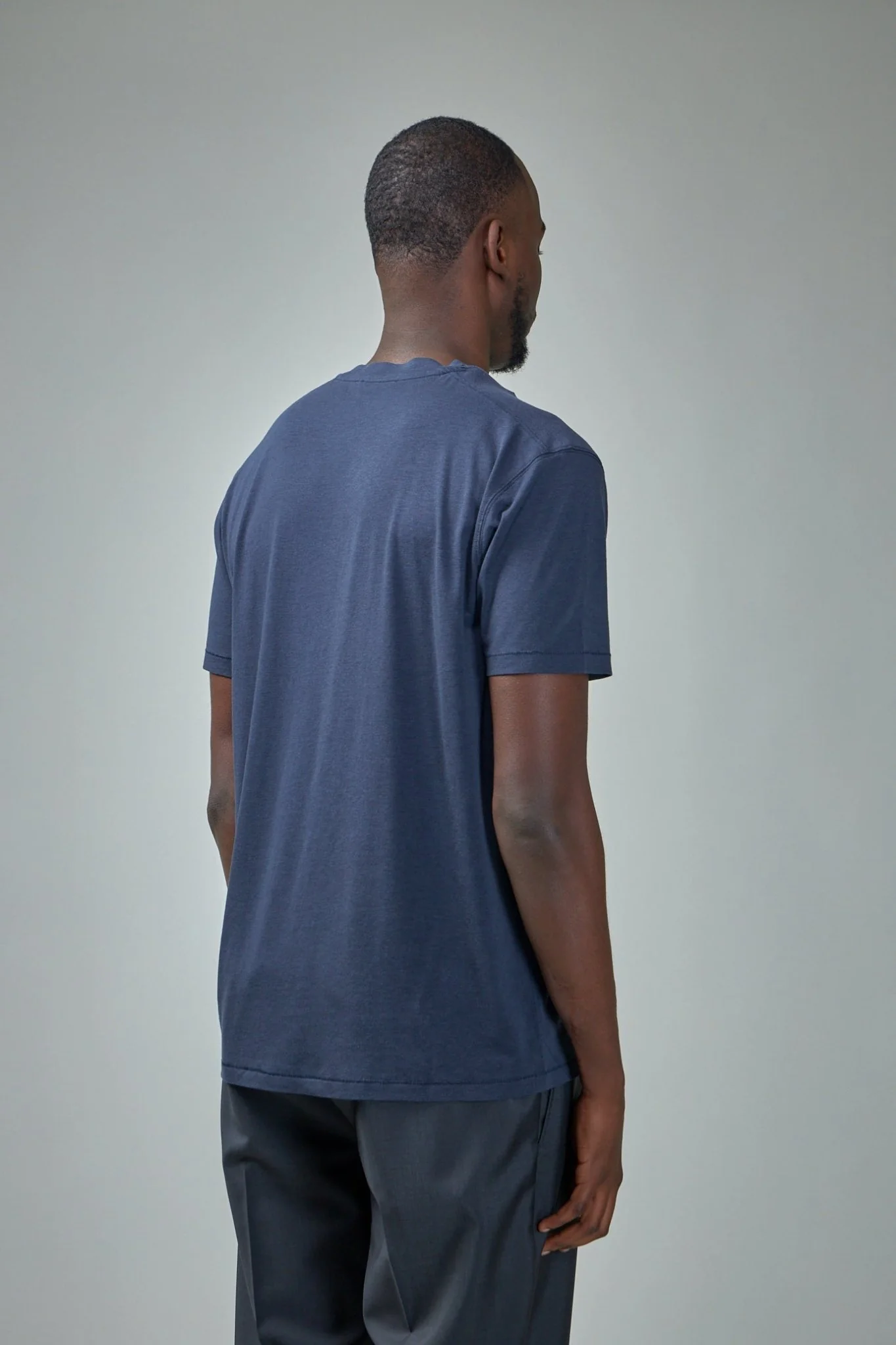 Lyocell Cotton SS Crew Neck - Image 3