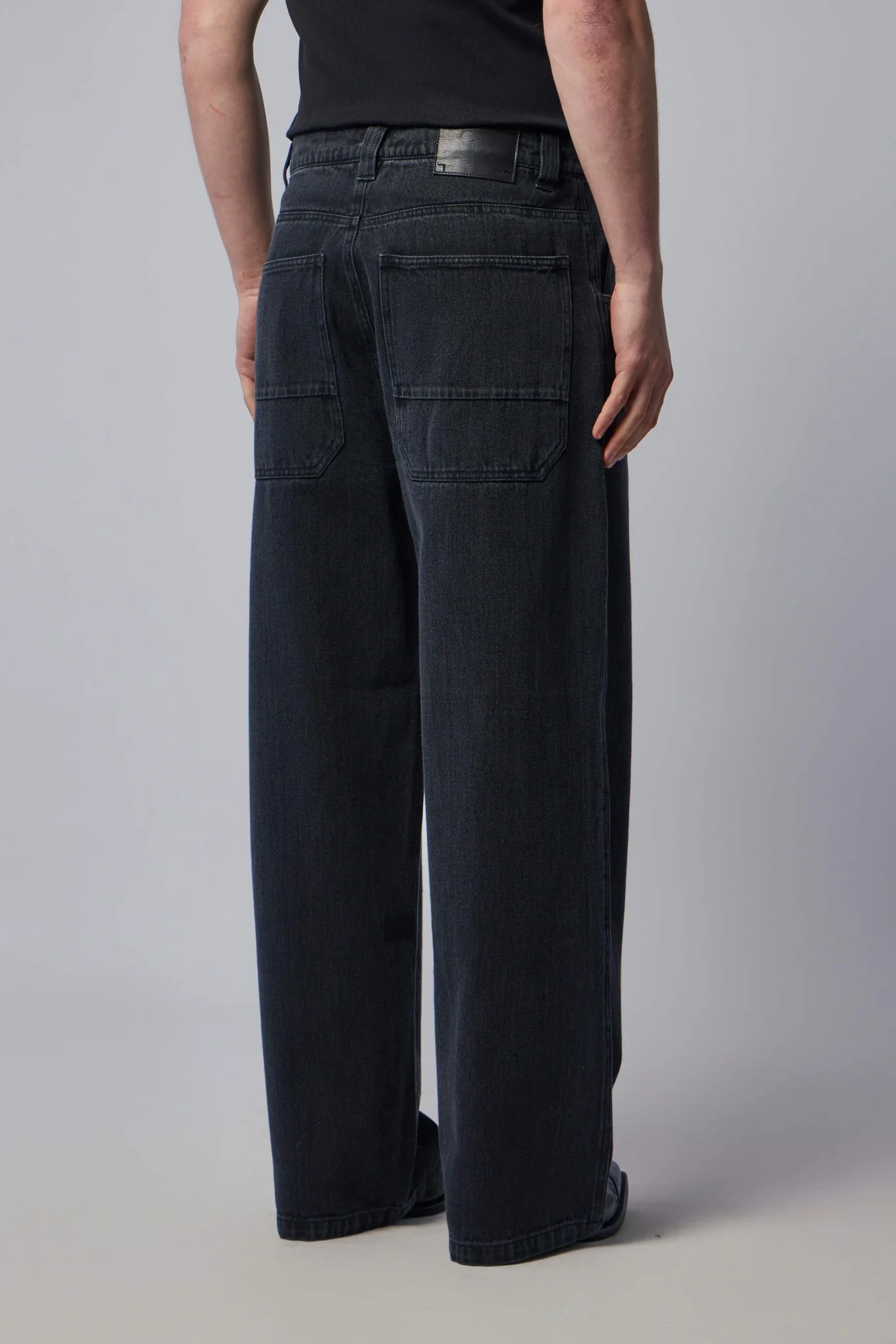 Jeans In Blue Selvage Denim Straight Leg - Image 5
