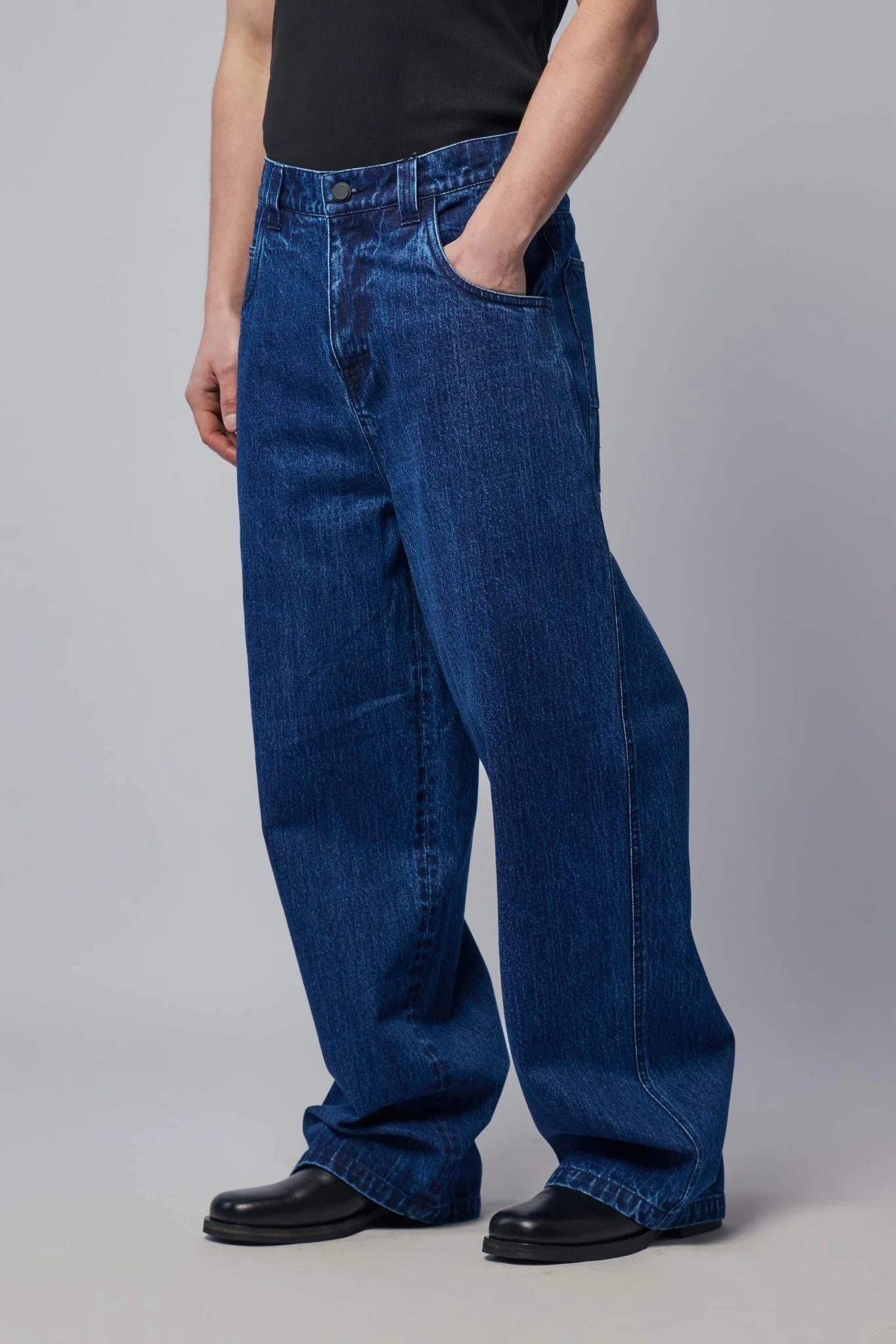 Jeans In Sulfer Denim Straight Leg - Image 3