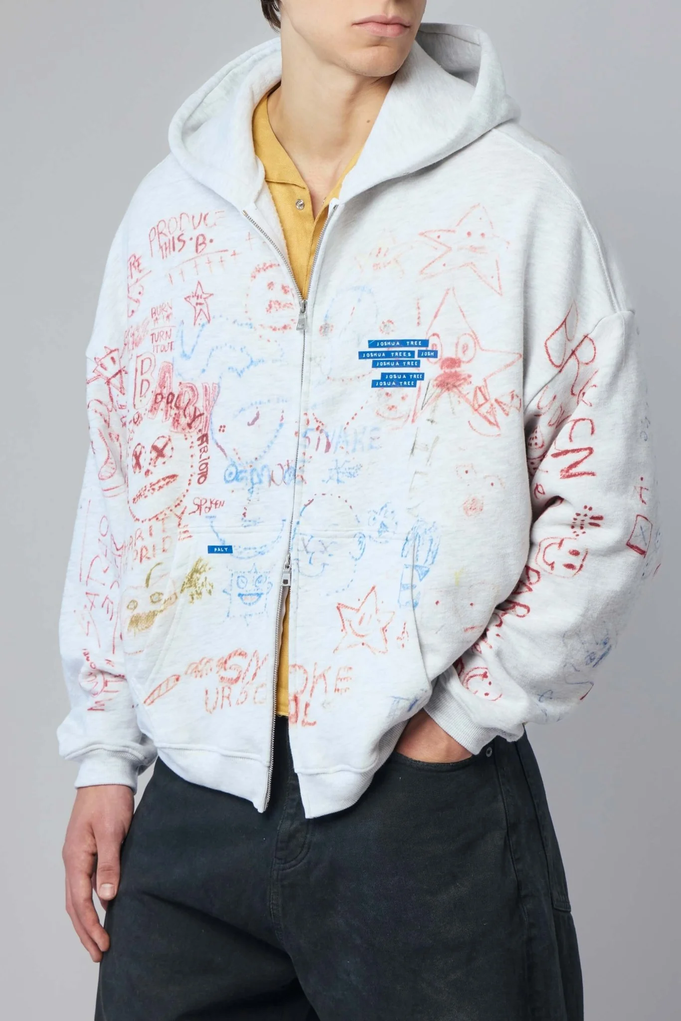 Joshua Tree Double Zip Hoodie - Image 3