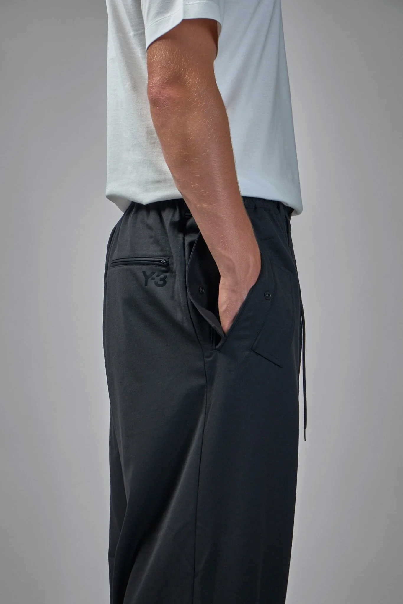 Cuffed Track Wide-leg Pants - Image 5