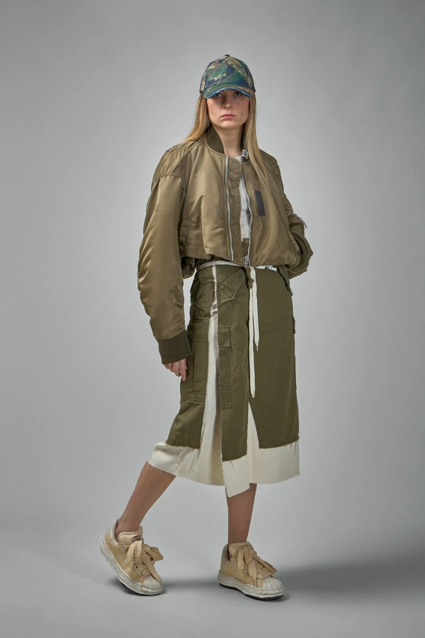 Cargo Shorts Pasted Skirt - Image 2