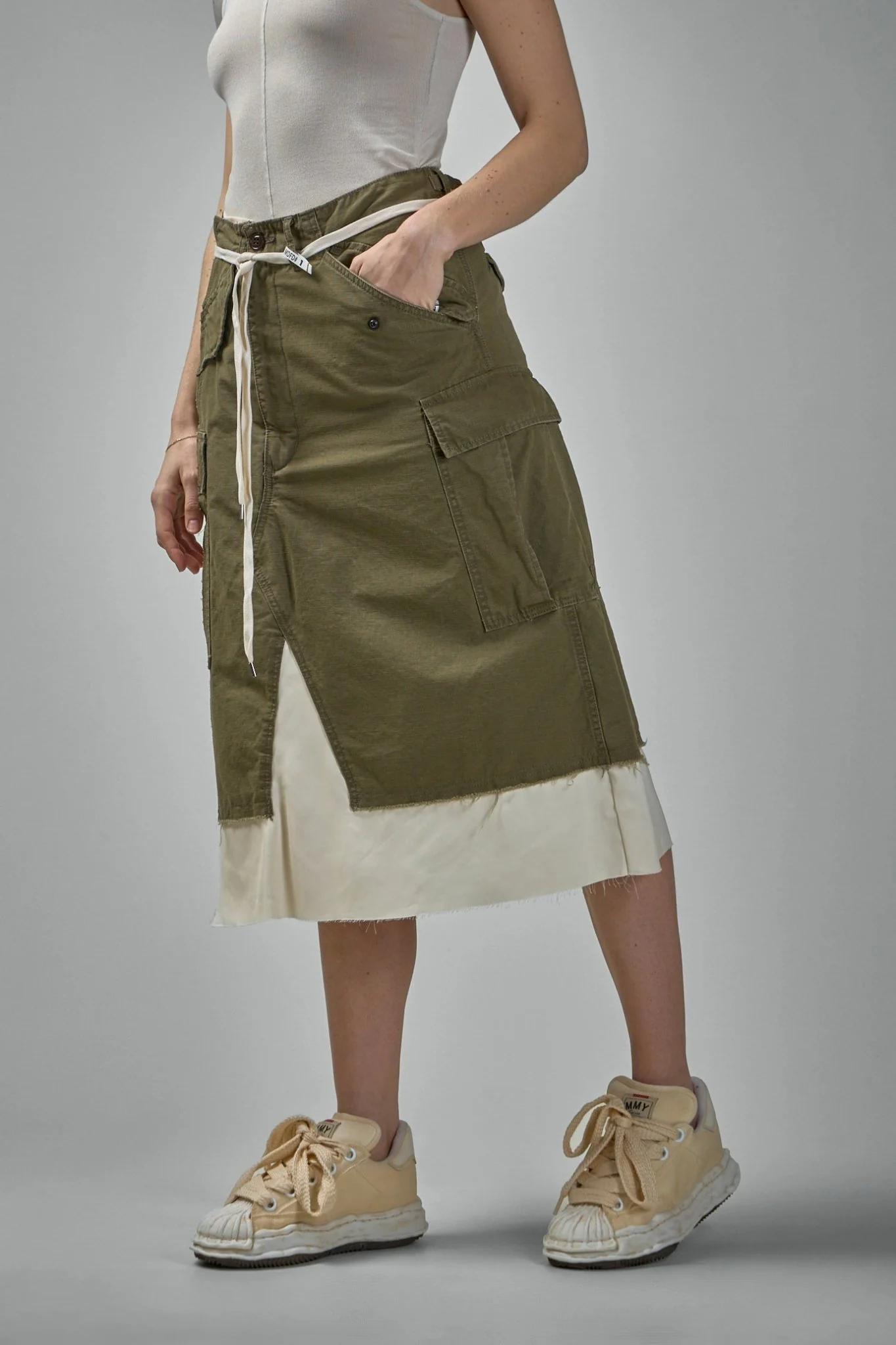 Cargo Shorts Pasted Skirt - Image 4