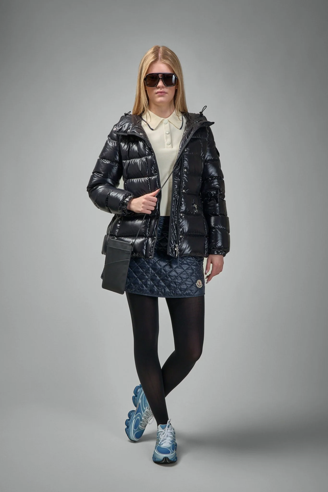 Diamond-quilted Mini Skirt - Image 2