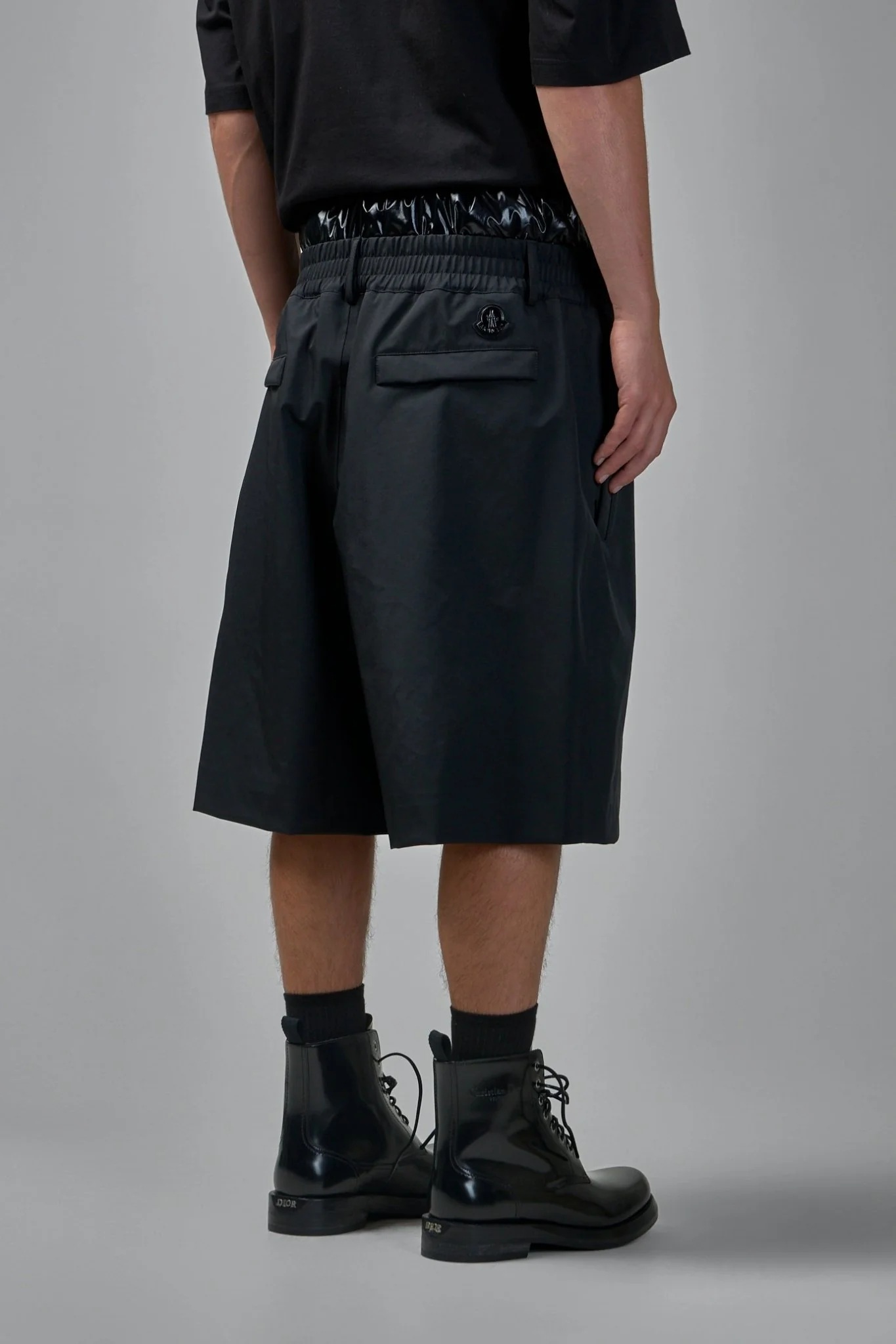 Logo Print Shorts - Image 3