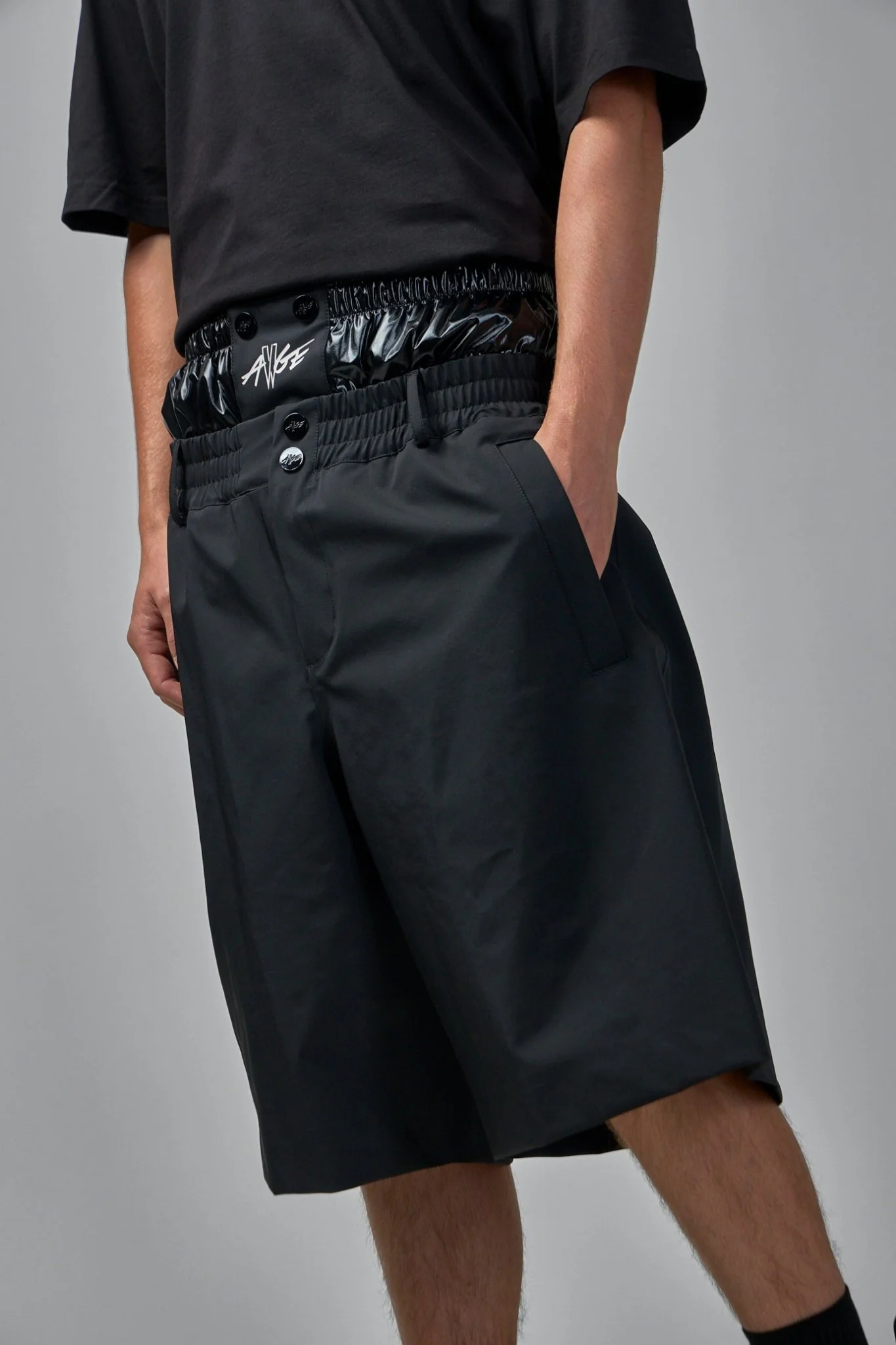 Logo Print Shorts - Image 4