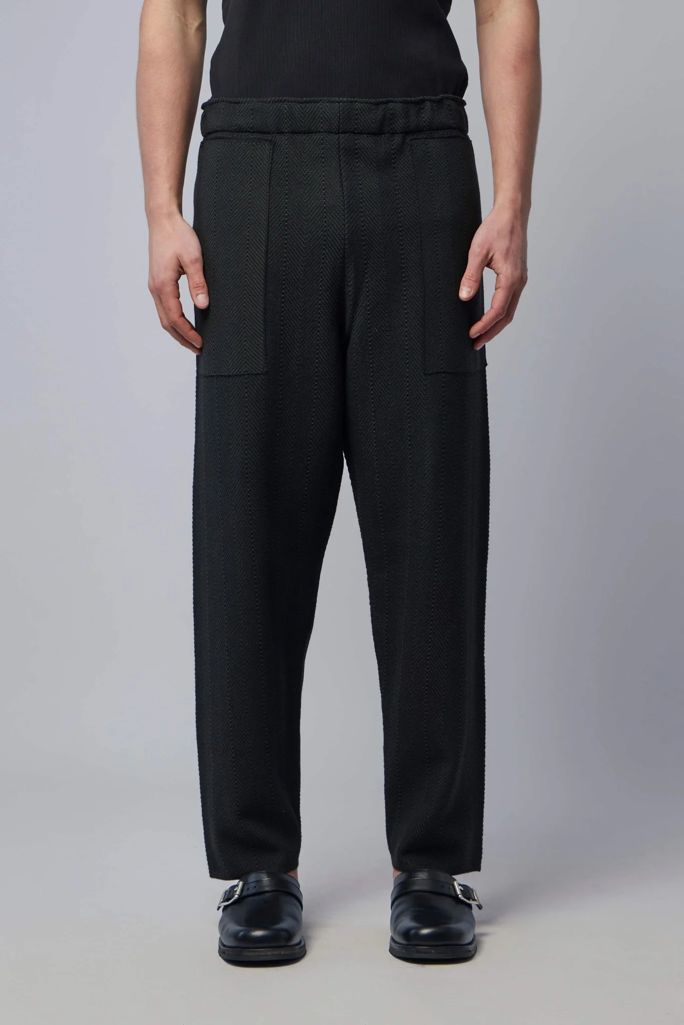 Inlaid Knit Pants - Image 2