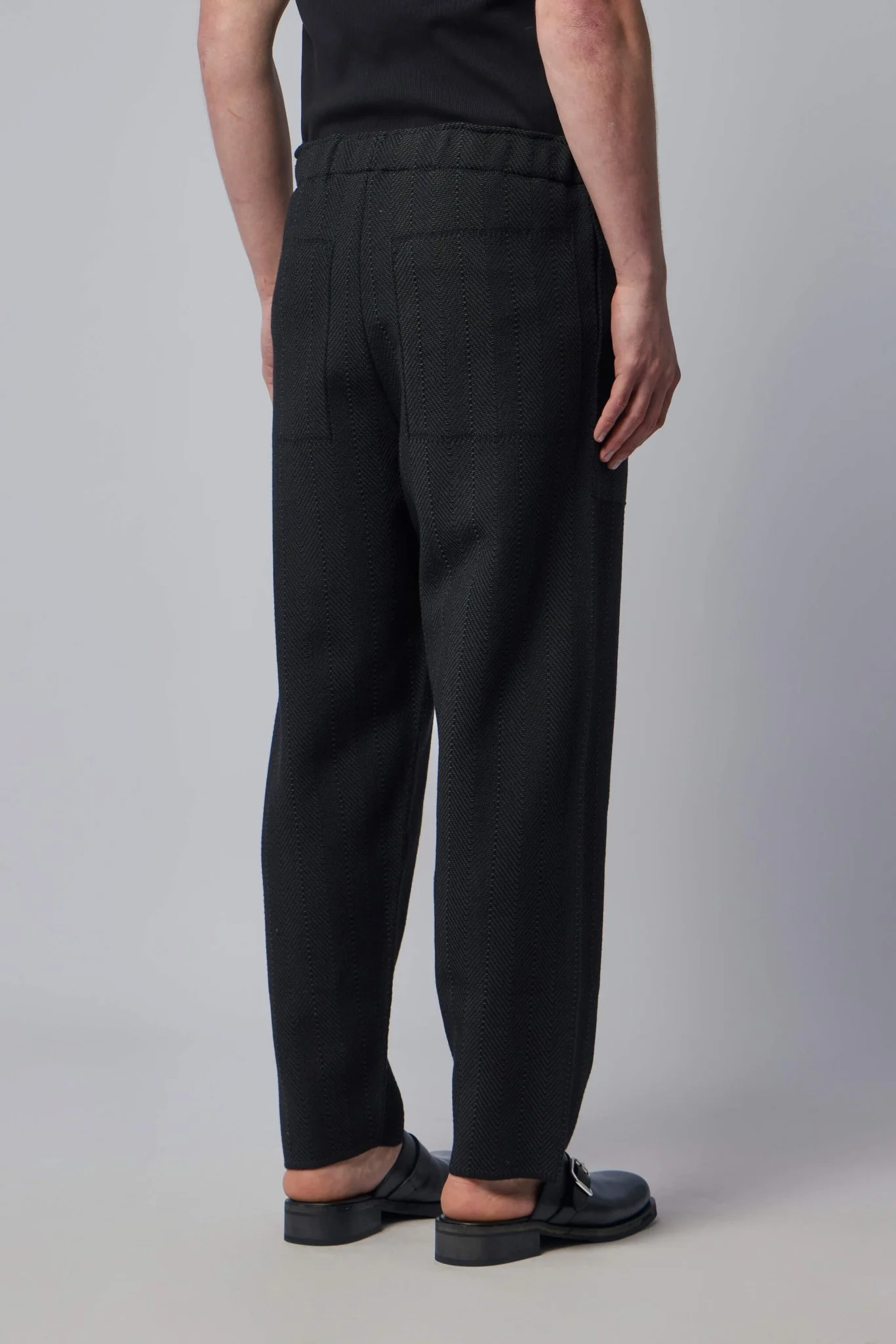 Inlaid Knit Pants - Image 5