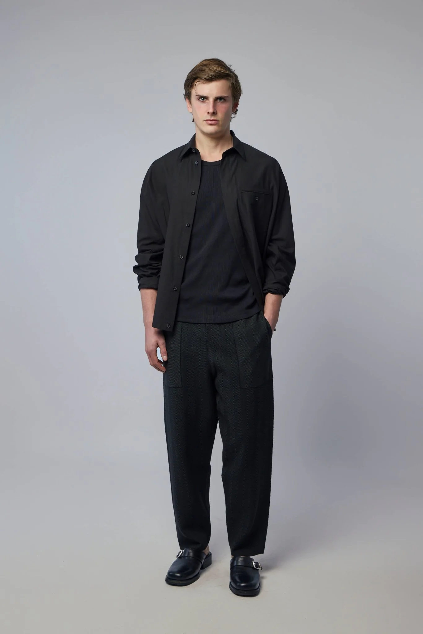 Inlaid Knit Pants - Image 6