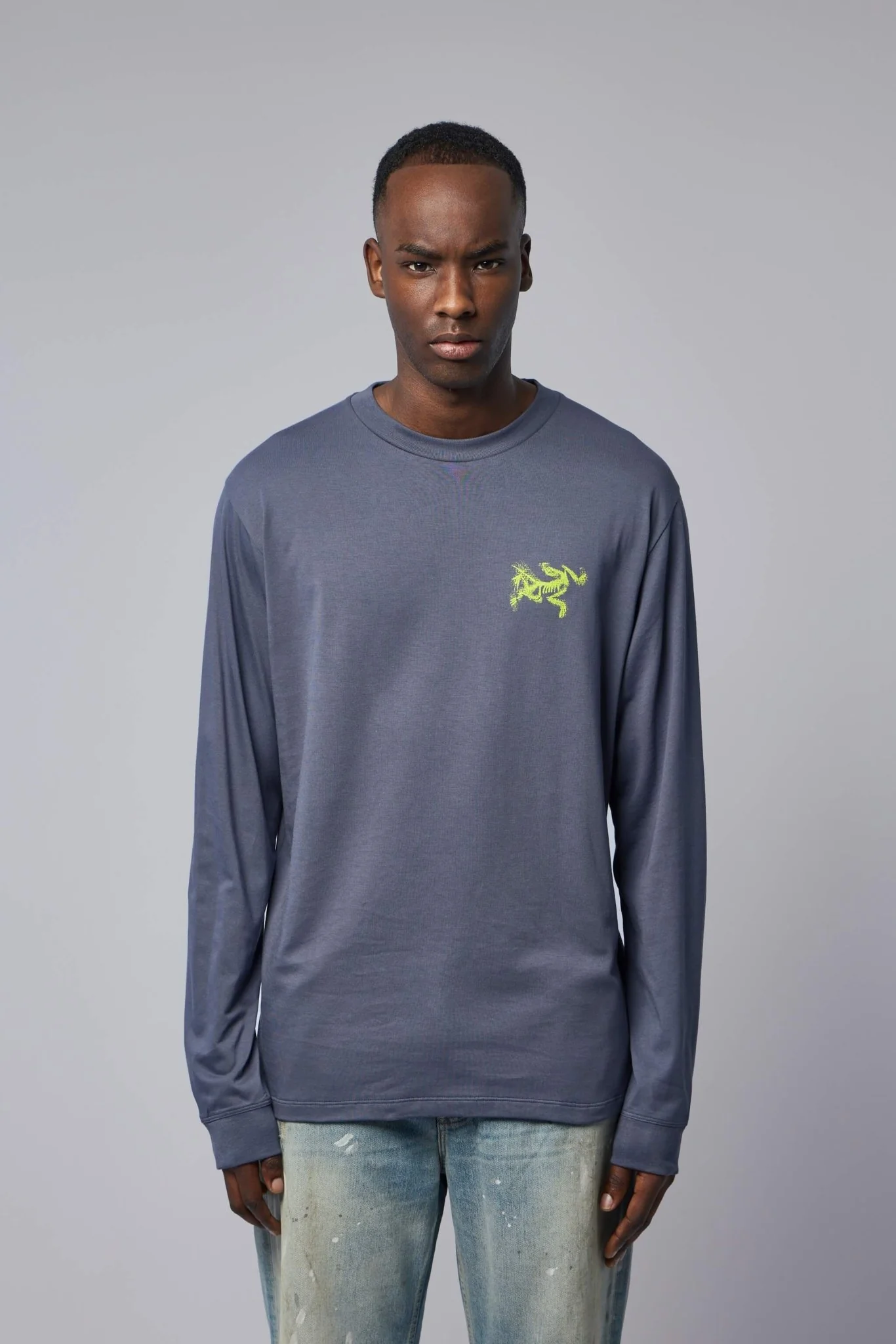 Kragg Sl Cotton Bird Tile Shirt Ls - Image 2